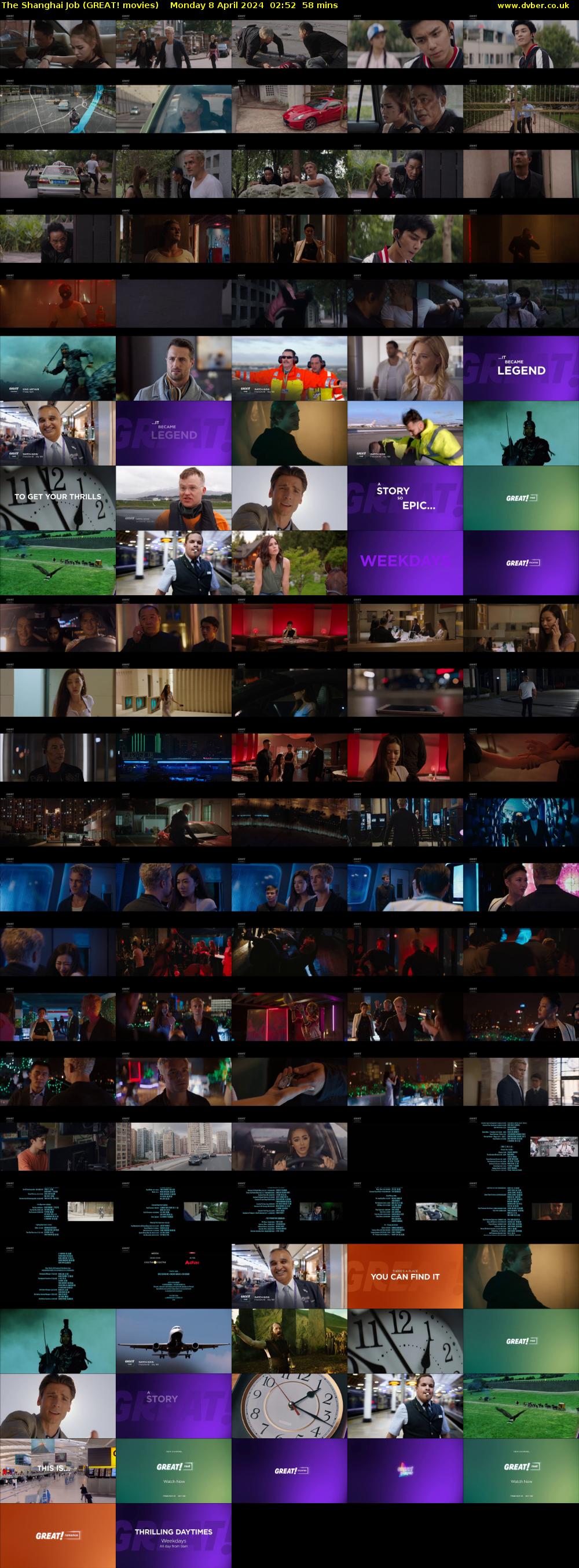 The Shanghai Job (GREAT! movies) Monday 8 April 2024 02:52 - 03:50