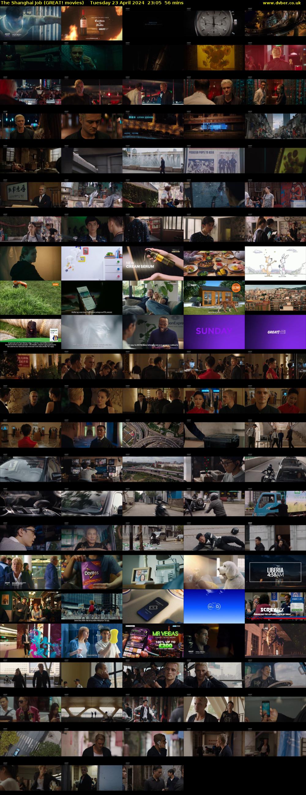 The Shanghai Job (GREAT! movies) Tuesday 23 April 2024 23:05 - 00:01