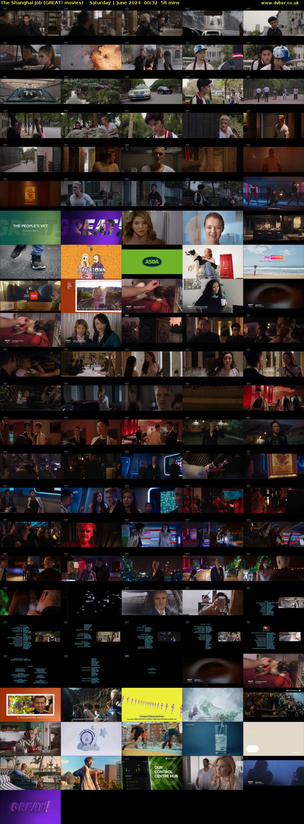 The Shanghai Job (GREAT! movies) Saturday 1 June 2024 00:32 - 01:30