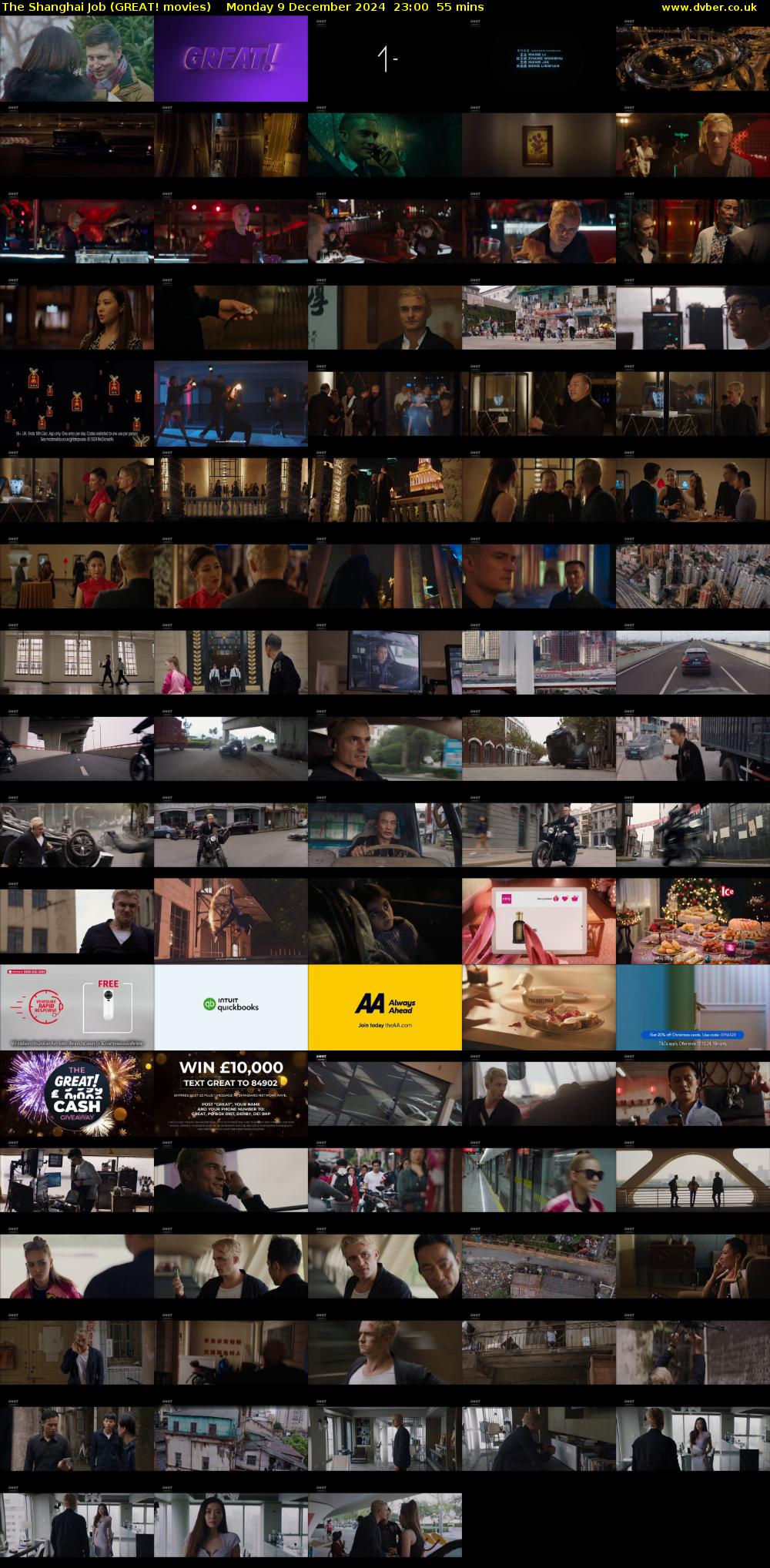 The Shanghai Job (GREAT! movies) Monday 9 December 2024 23:00 - 23:55