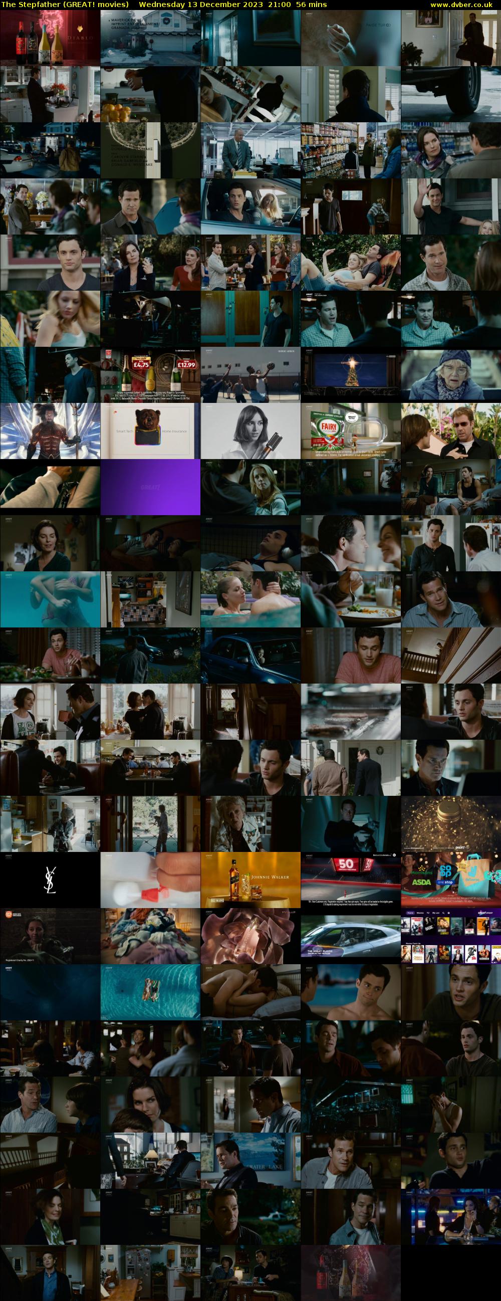 The Stepfather (GREAT! movies) Wednesday 13 December 2023 21:00 - 21:56
