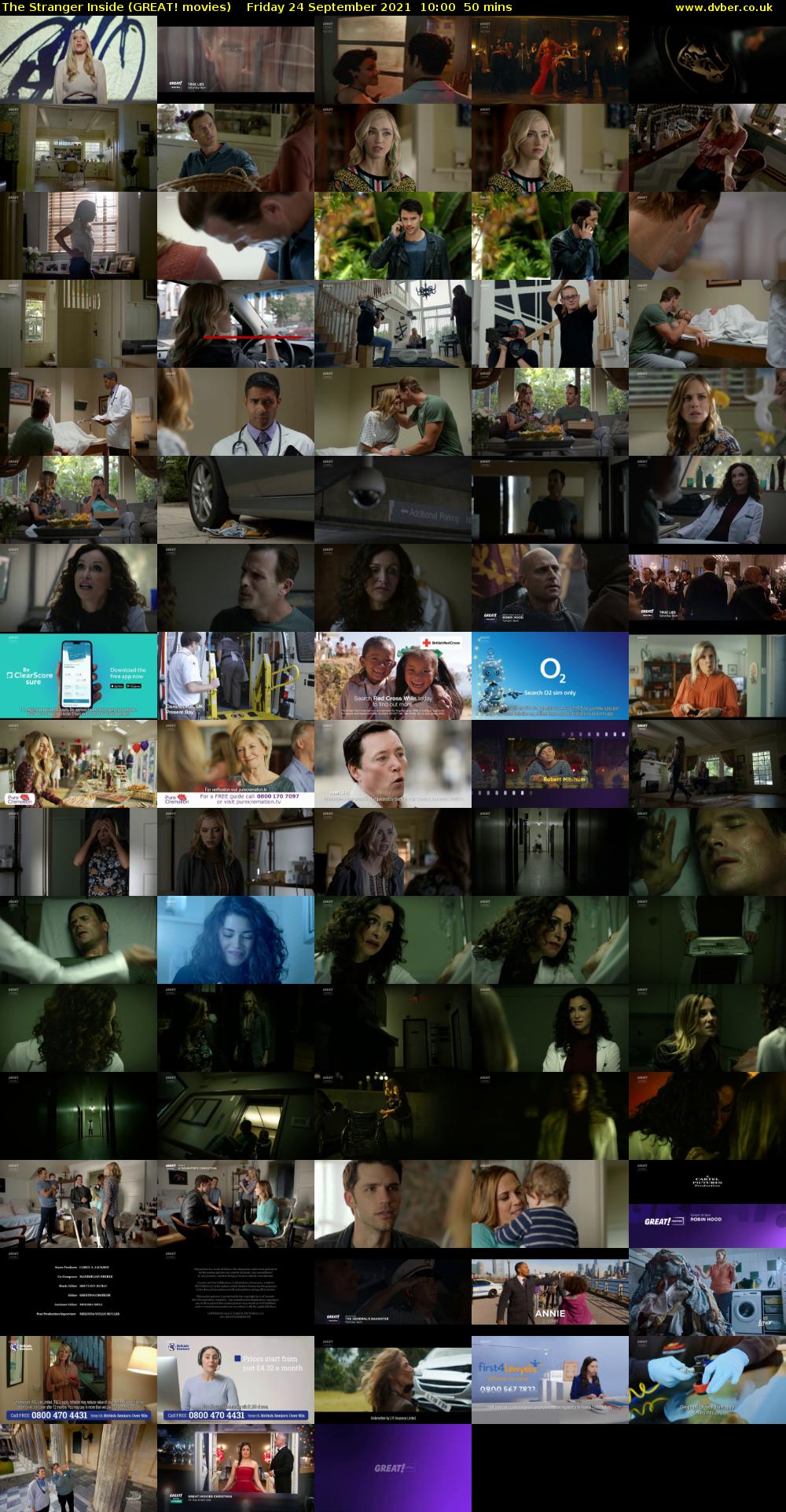 The Stranger Inside (GREAT! movies) Friday 24 September 2021 10:00 - 10:50