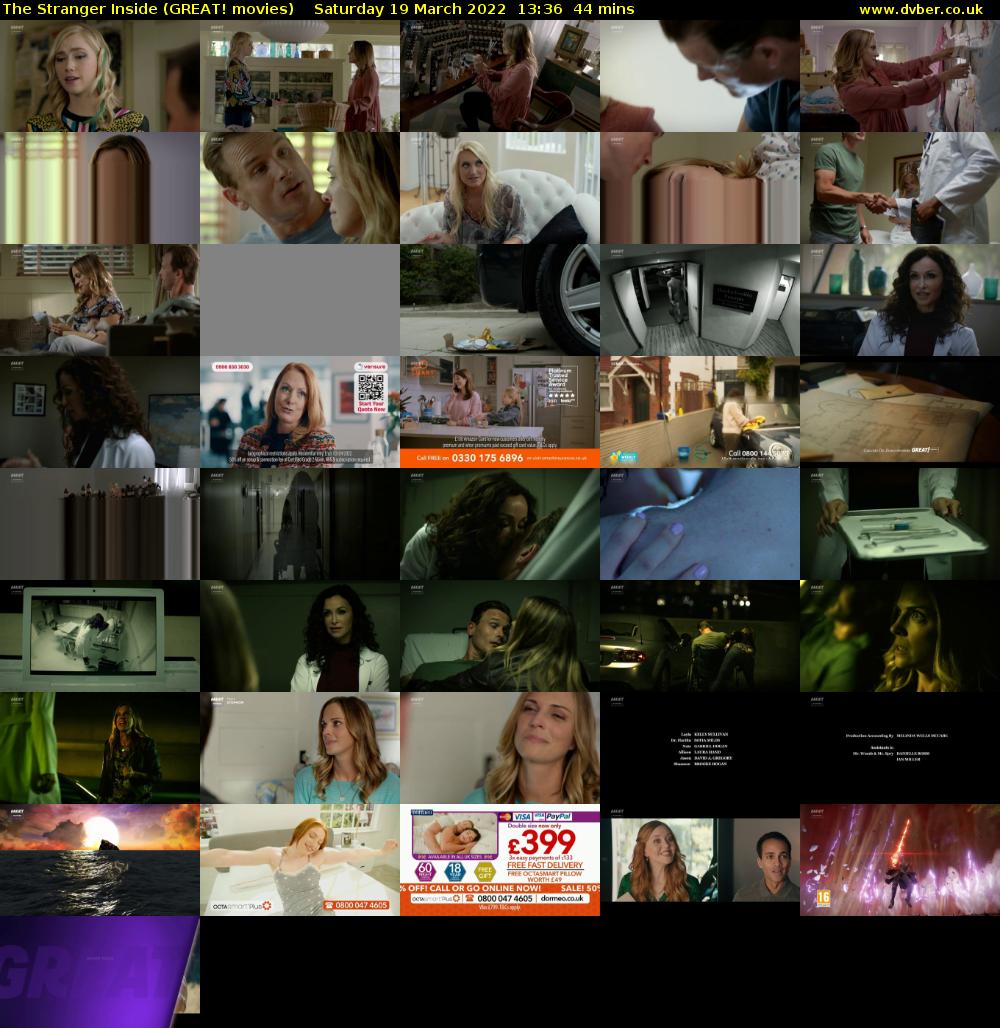 The Stranger Inside (GREAT! movies) Saturday 19 March 2022 13:36 - 14:20