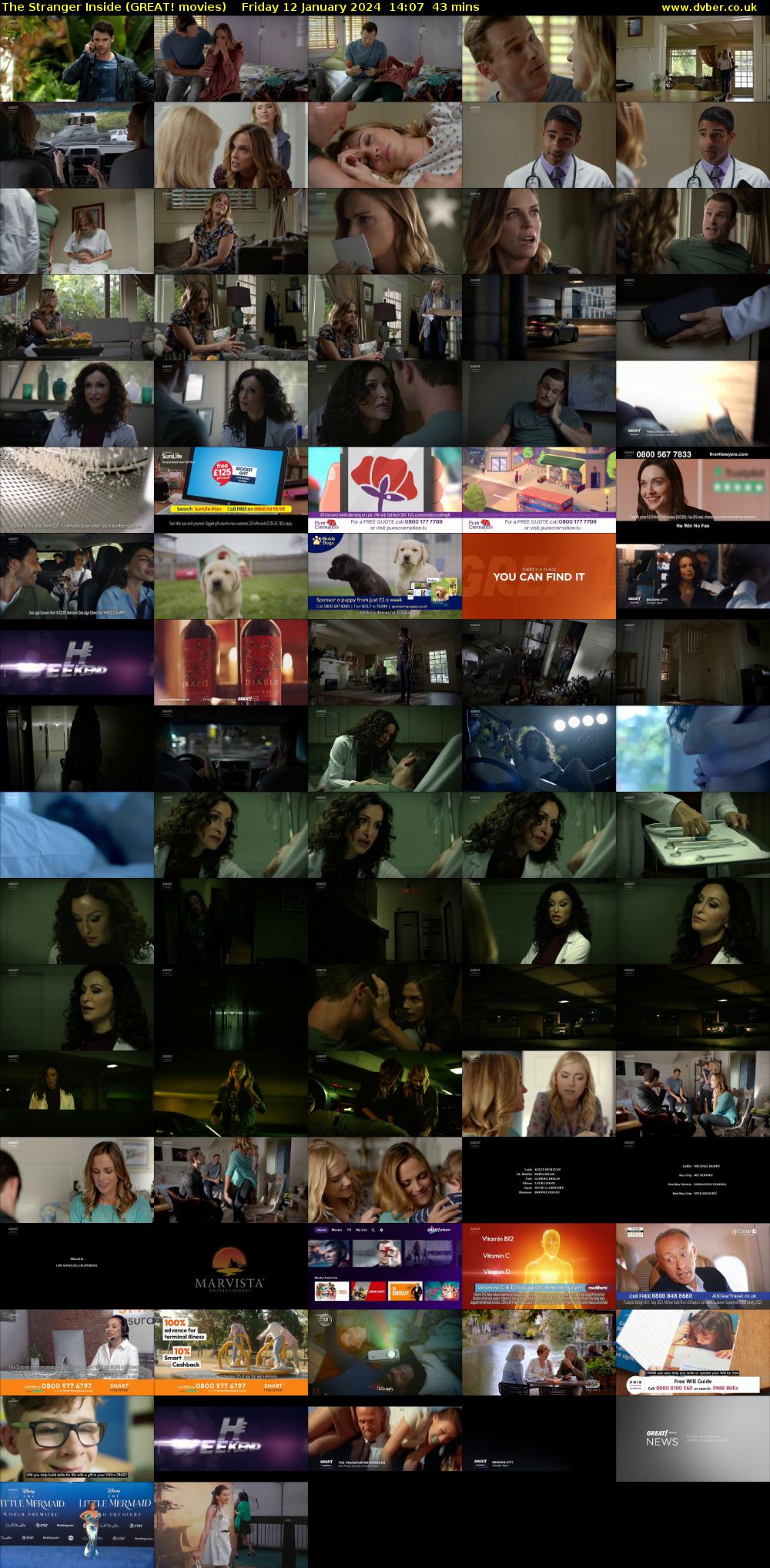 The Stranger Inside (GREAT! movies) Friday 12 January 2024 14:07 - 14:50