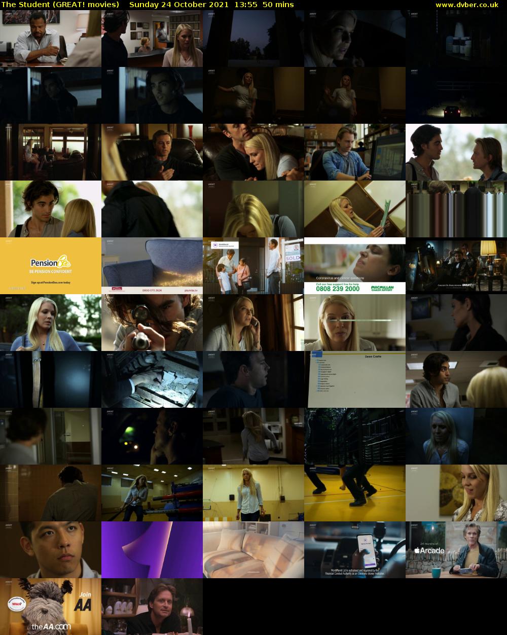 The Student (GREAT! movies) Sunday 24 October 2021 13:55 - 14:45