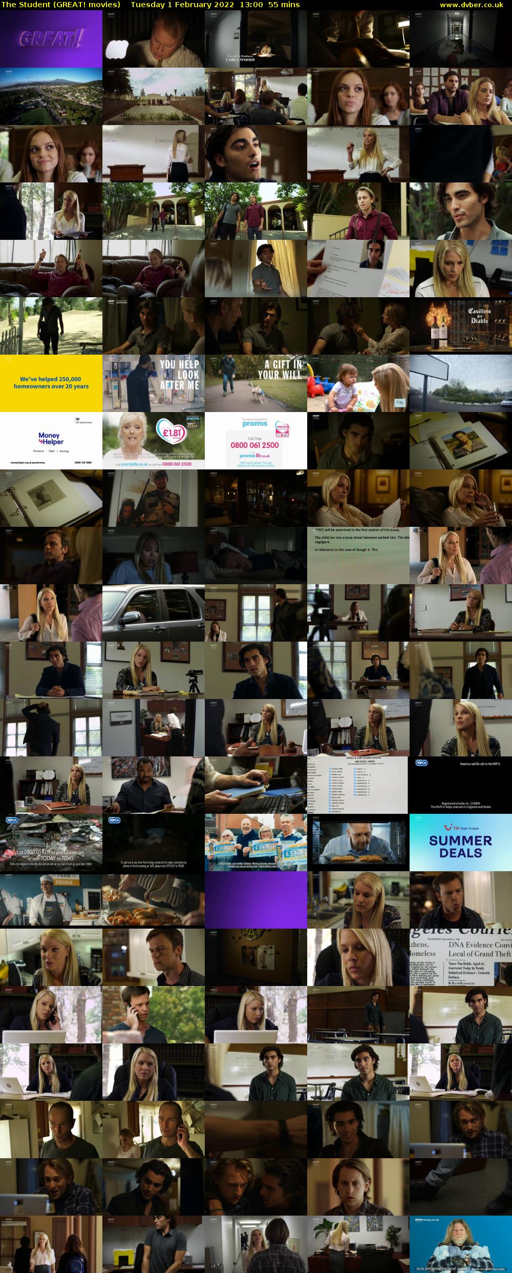 The Student (GREAT! movies) Tuesday 1 February 2022 13:00 - 13:55
