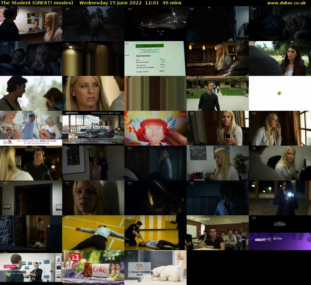 The Student (GREAT! movies) Wednesday 15 June 2022 12:01 - 12:50