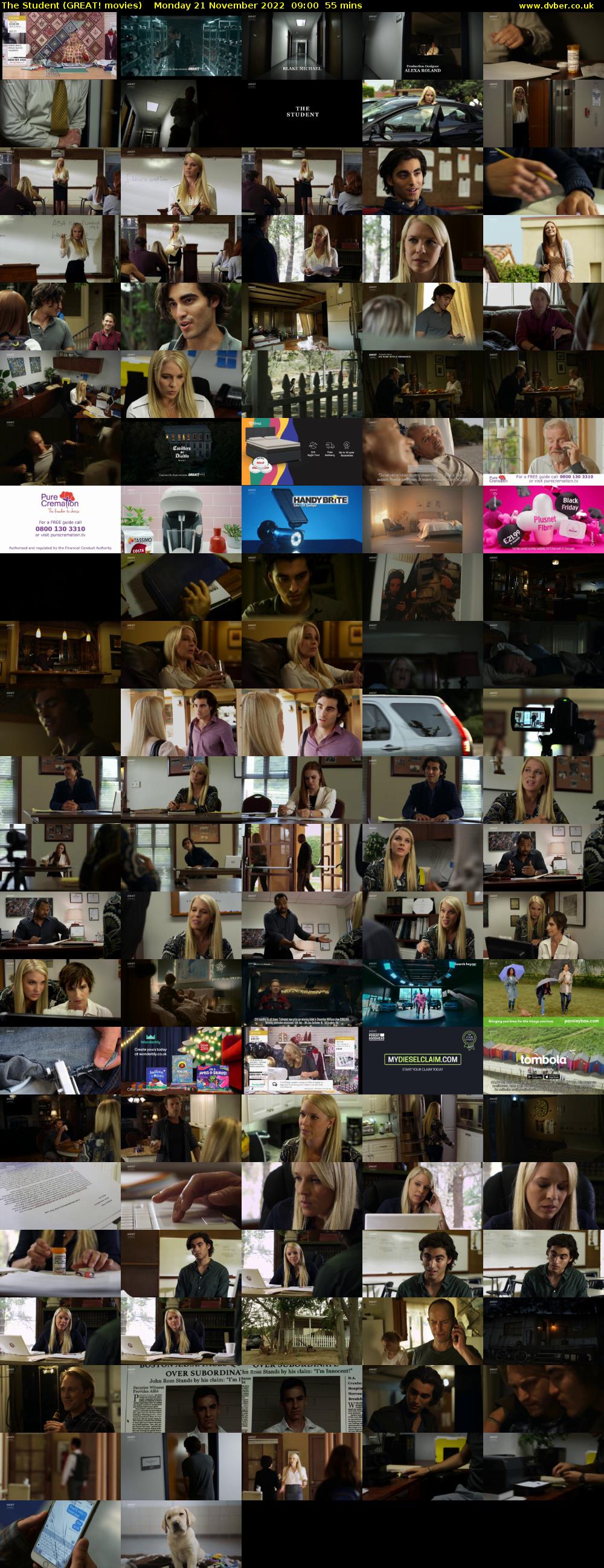 The Student (GREAT! movies) Monday 21 November 2022 09:00 - 09:55