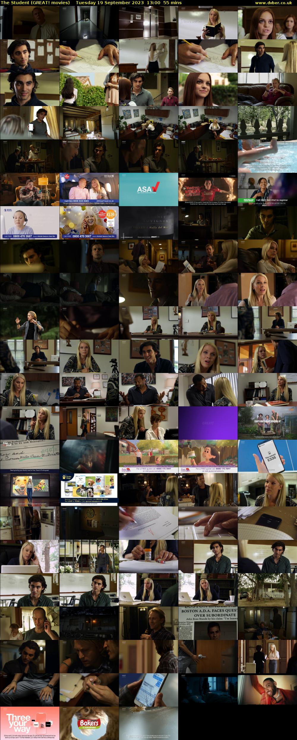 The Student (GREAT! movies) Tuesday 19 September 2023 13:00 - 13:55
