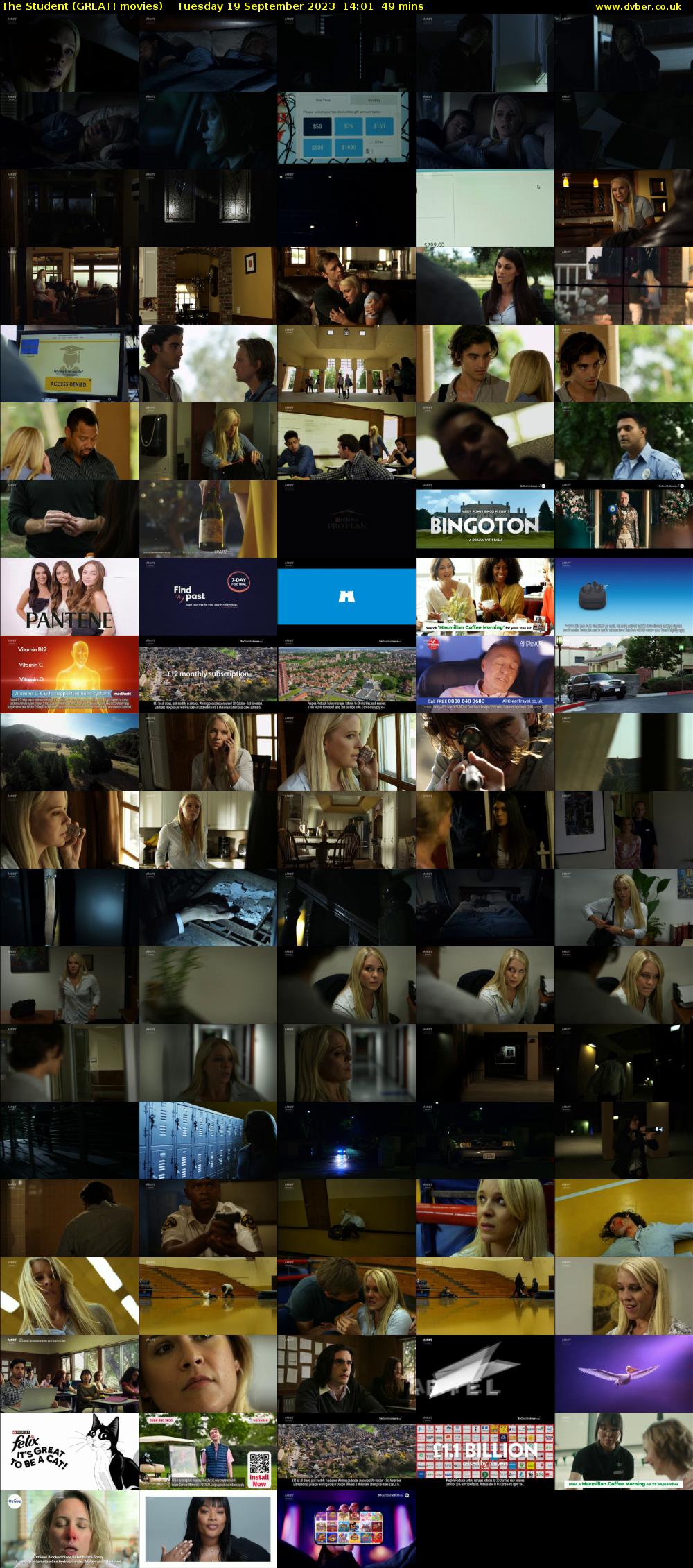 The Student (GREAT! movies) Tuesday 19 September 2023 14:01 - 14:50