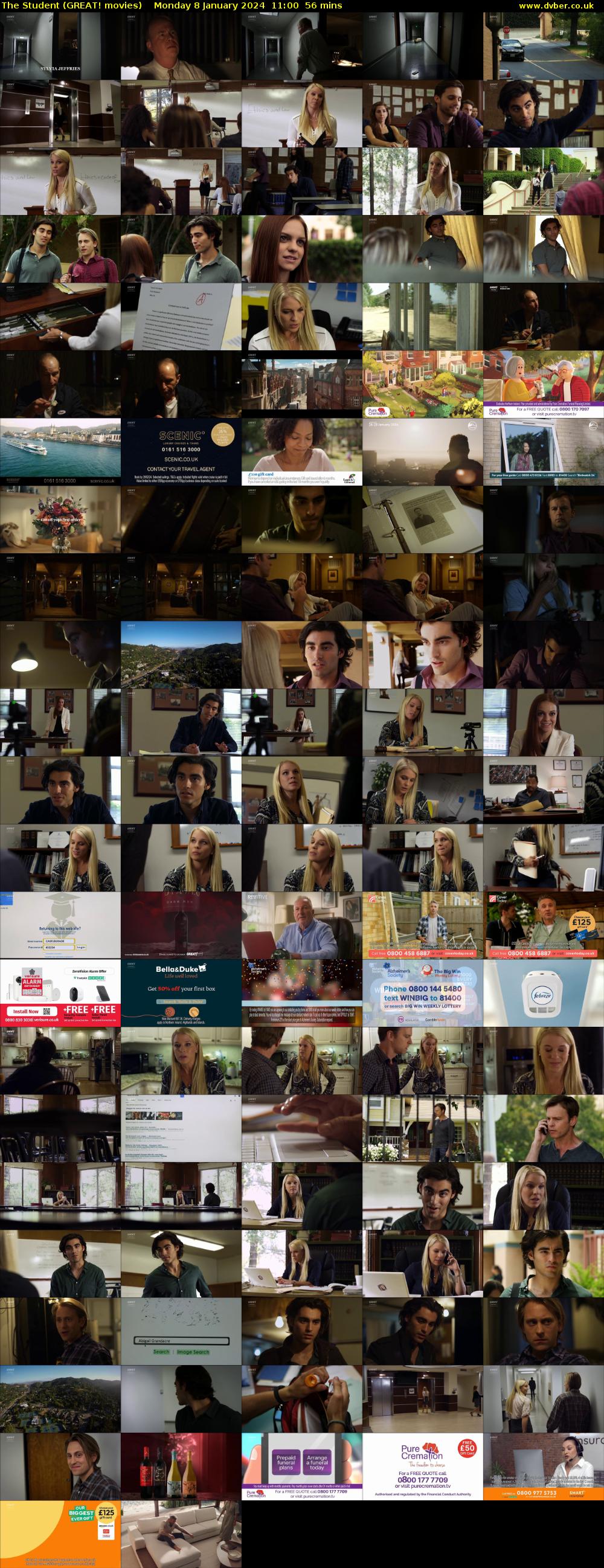 The Student (GREAT! movies) Monday 8 January 2024 11:00 - 11:56