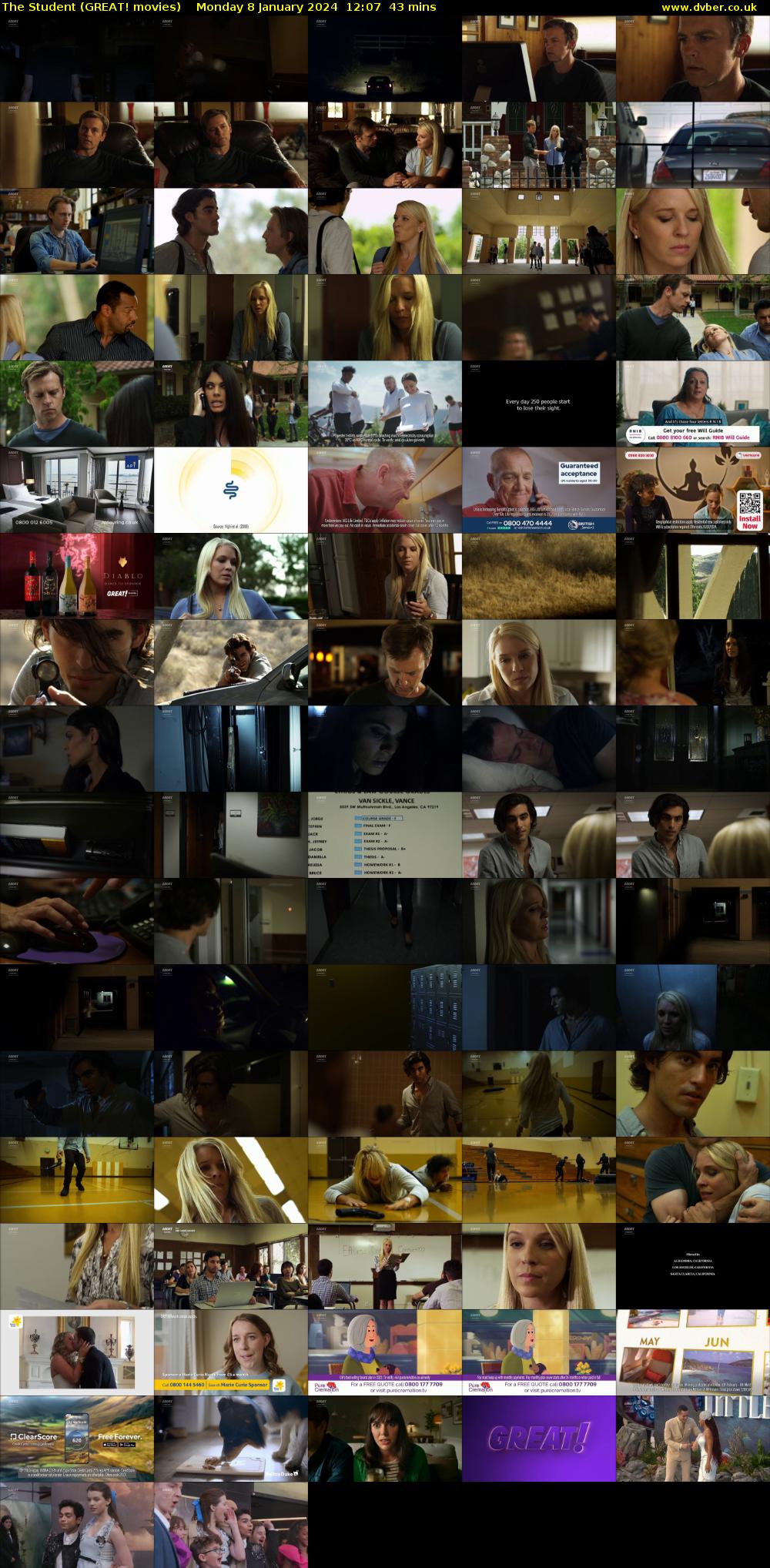 The Student (GREAT! movies) Monday 8 January 2024 12:07 - 12:50
