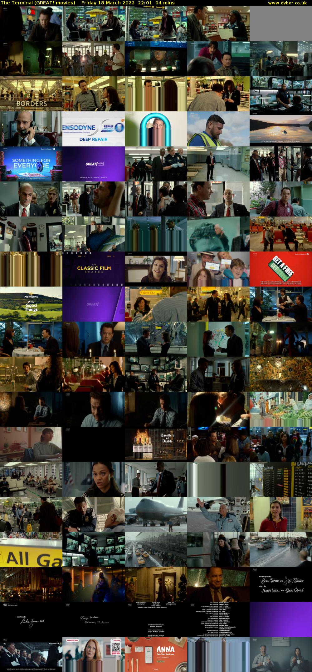 The Terminal (GREAT! movies) Friday 18 March 2022 22:01 - 23:35