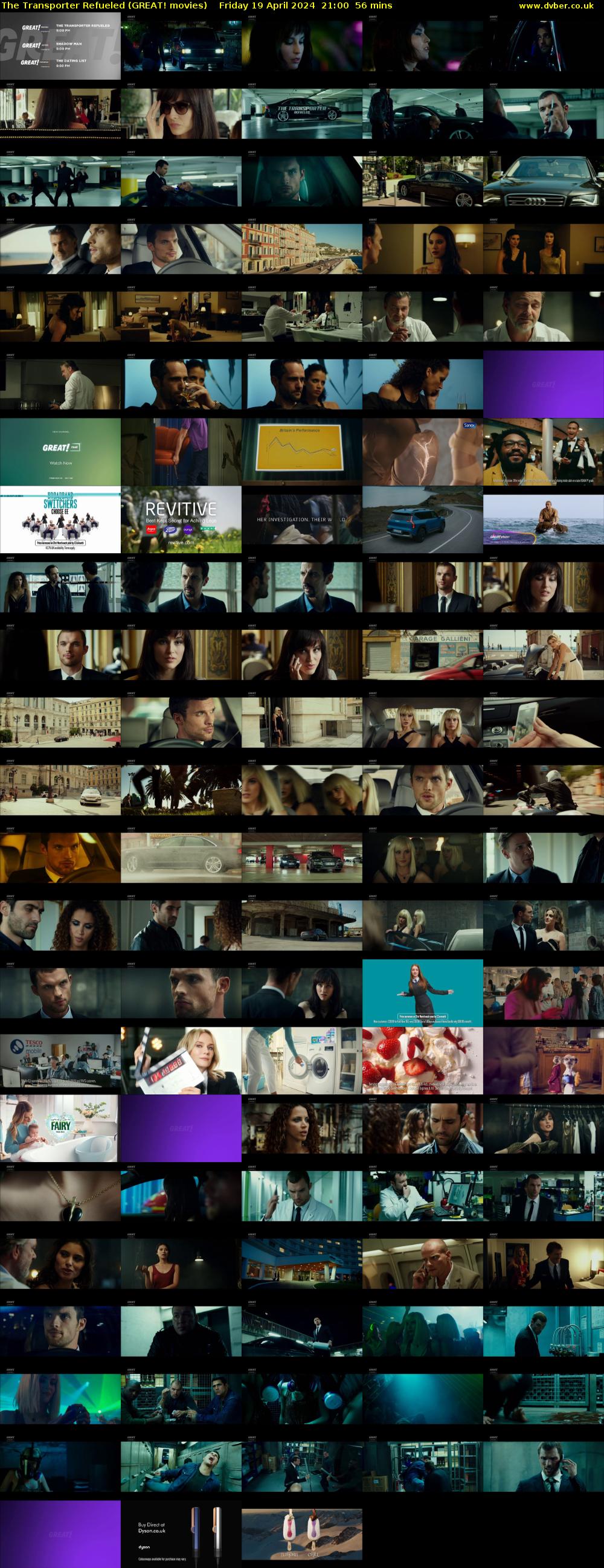 The Transporter Refueled (GREAT! movies) Friday 19 April 2024 21:00 - 21:56