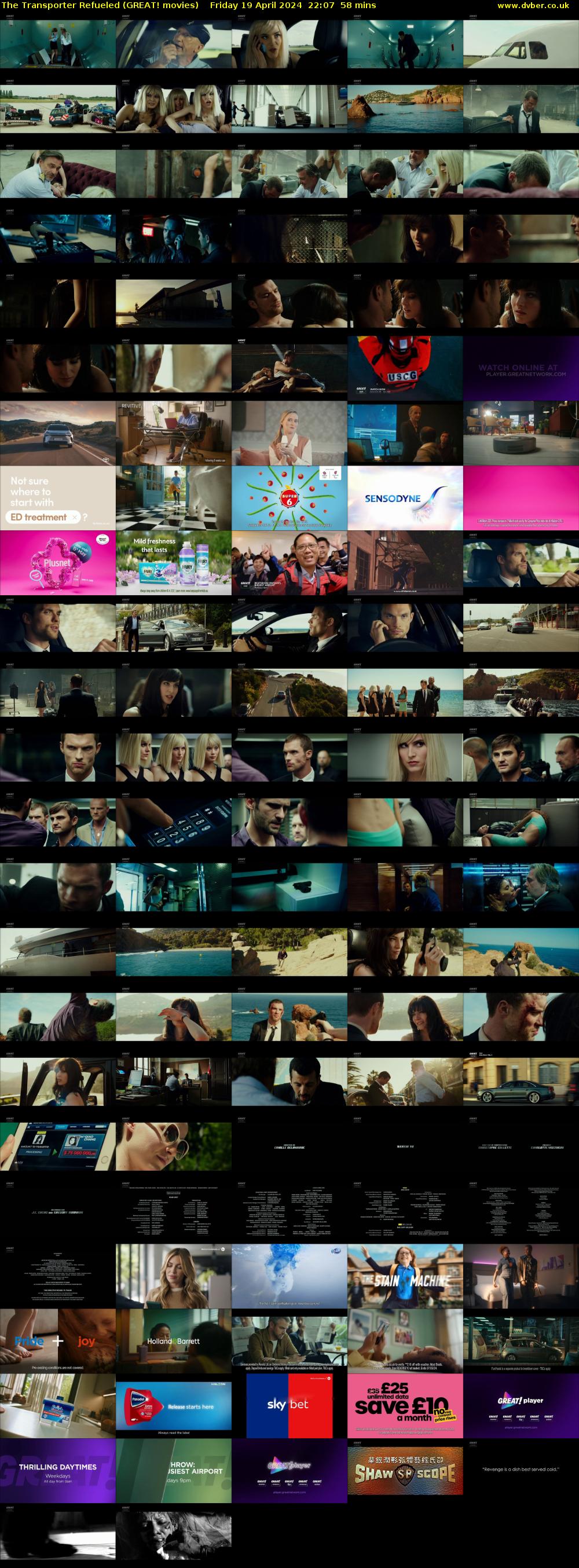 The Transporter Refueled (GREAT! movies) Friday 19 April 2024 22:07 - 23:05