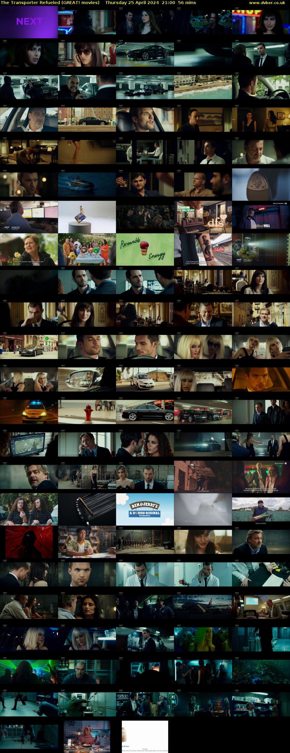 The Transporter Refueled (GREAT! movies) Thursday 25 April 2024 21:00 - 21:56