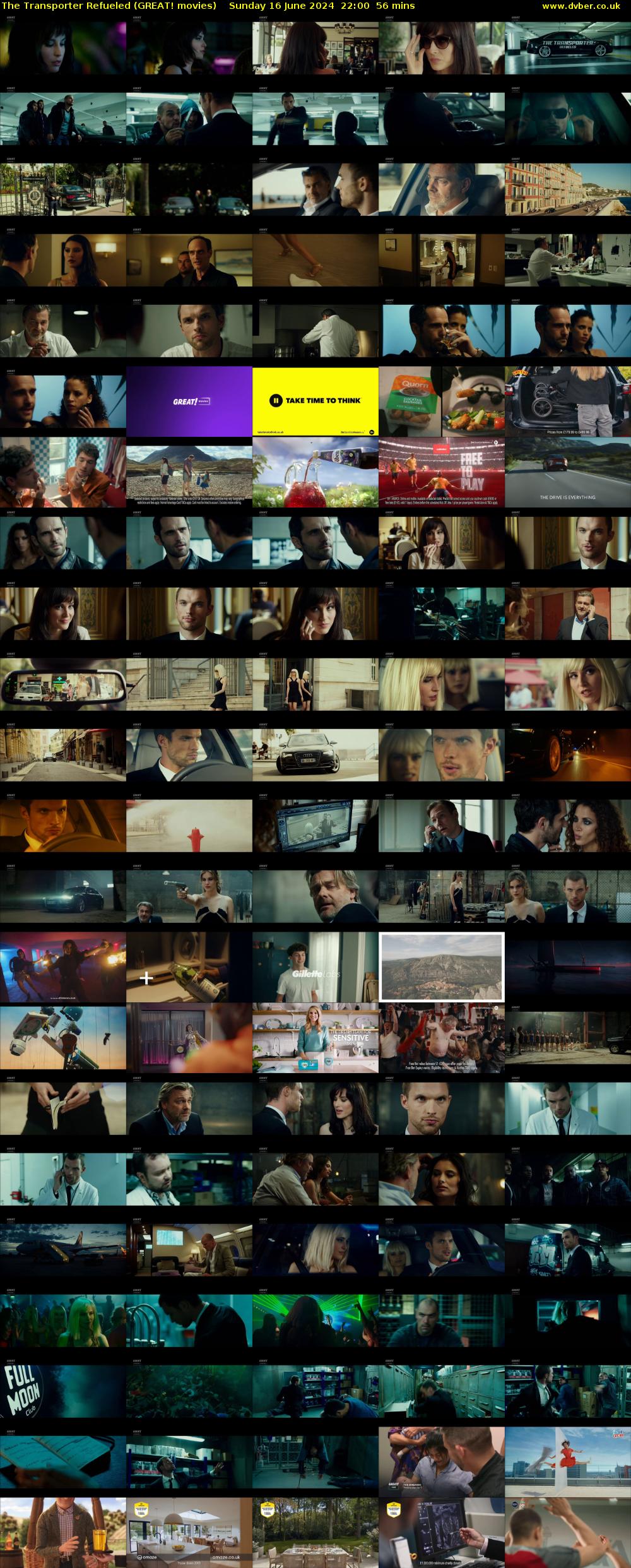 The Transporter Refueled (GREAT! movies) Sunday 16 June 2024 22:00 - 22:56
