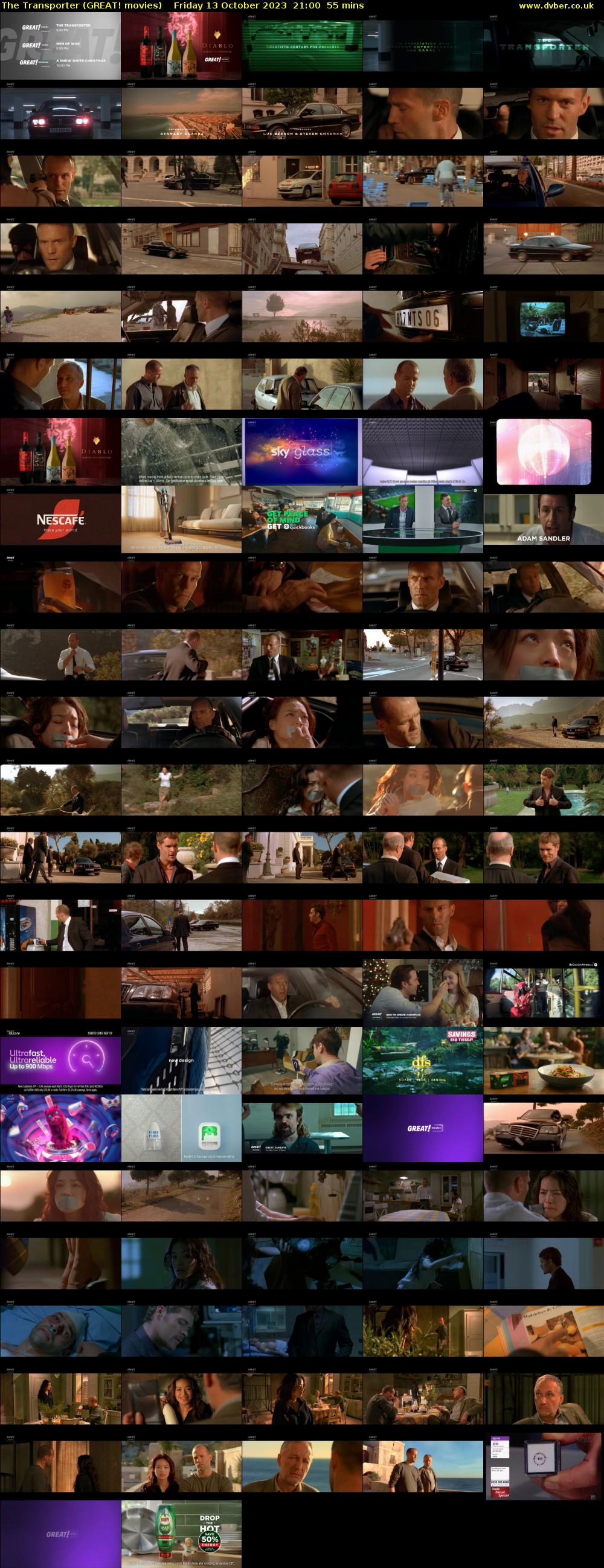 The Transporter (GREAT! movies) Friday 13 October 2023 21:00 - 21:55