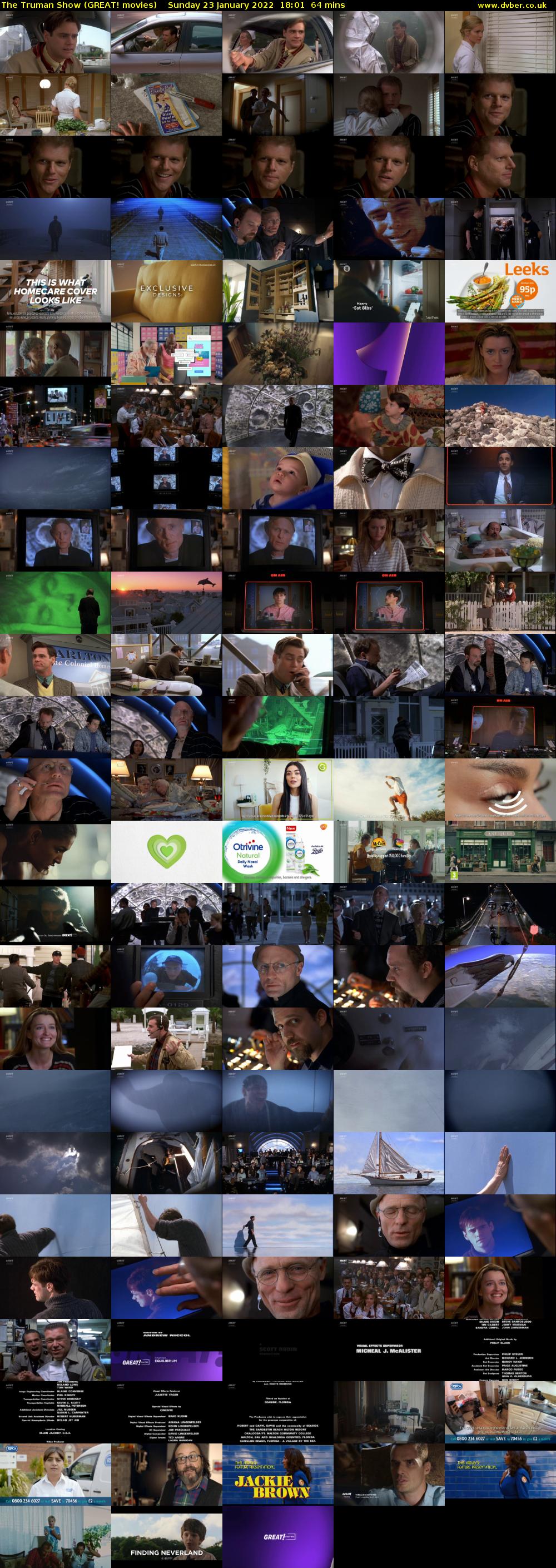 The Truman Show (GREAT! movies) Sunday 23 January 2022 18:01 - 19:05