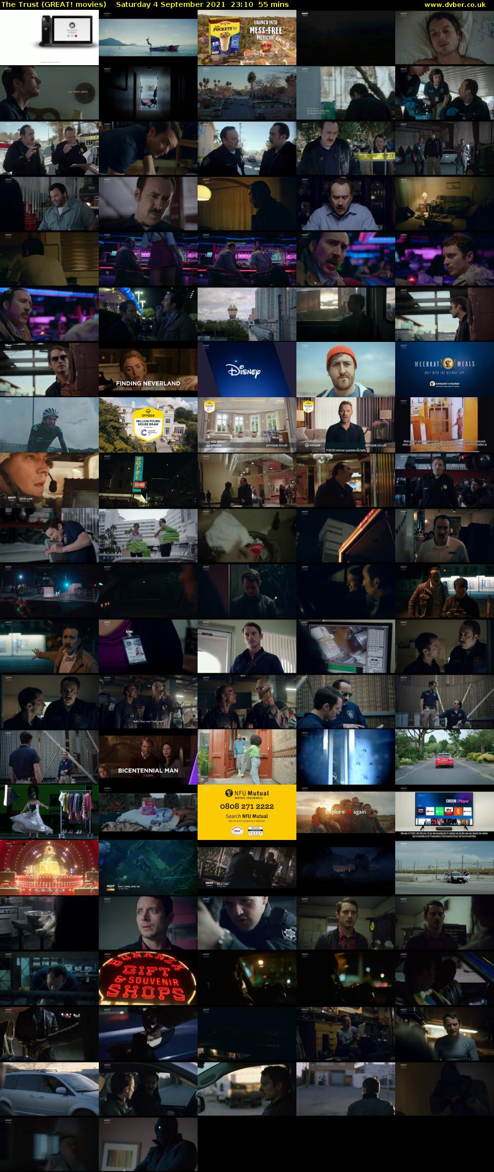 The Trust (GREAT! movies) Saturday 4 September 2021 23:10 - 00:05
