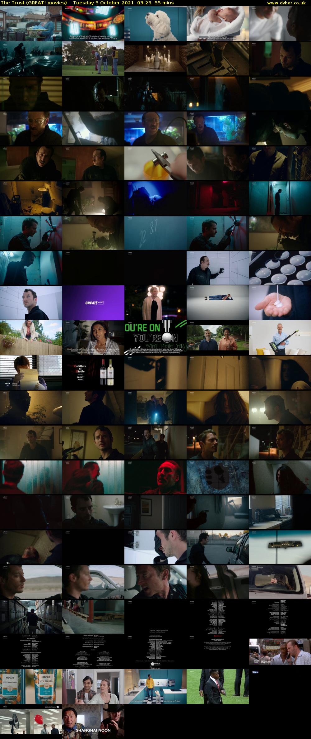 The Trust (GREAT! movies) Tuesday 5 October 2021 03:25 - 04:20