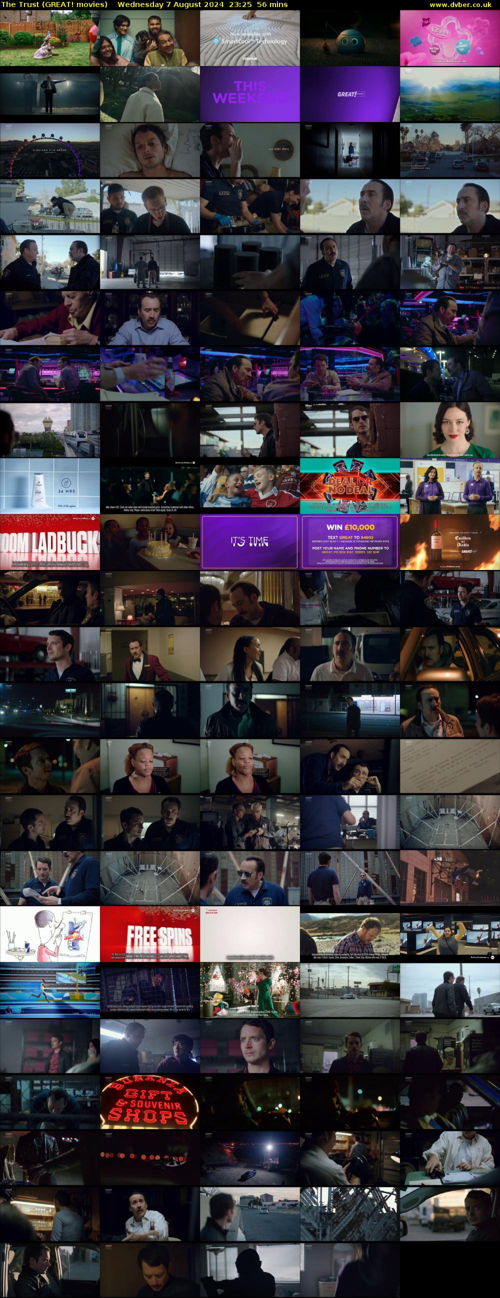 The Trust (GREAT! movies) Wednesday 7 August 2024 23:25 - 00:21
