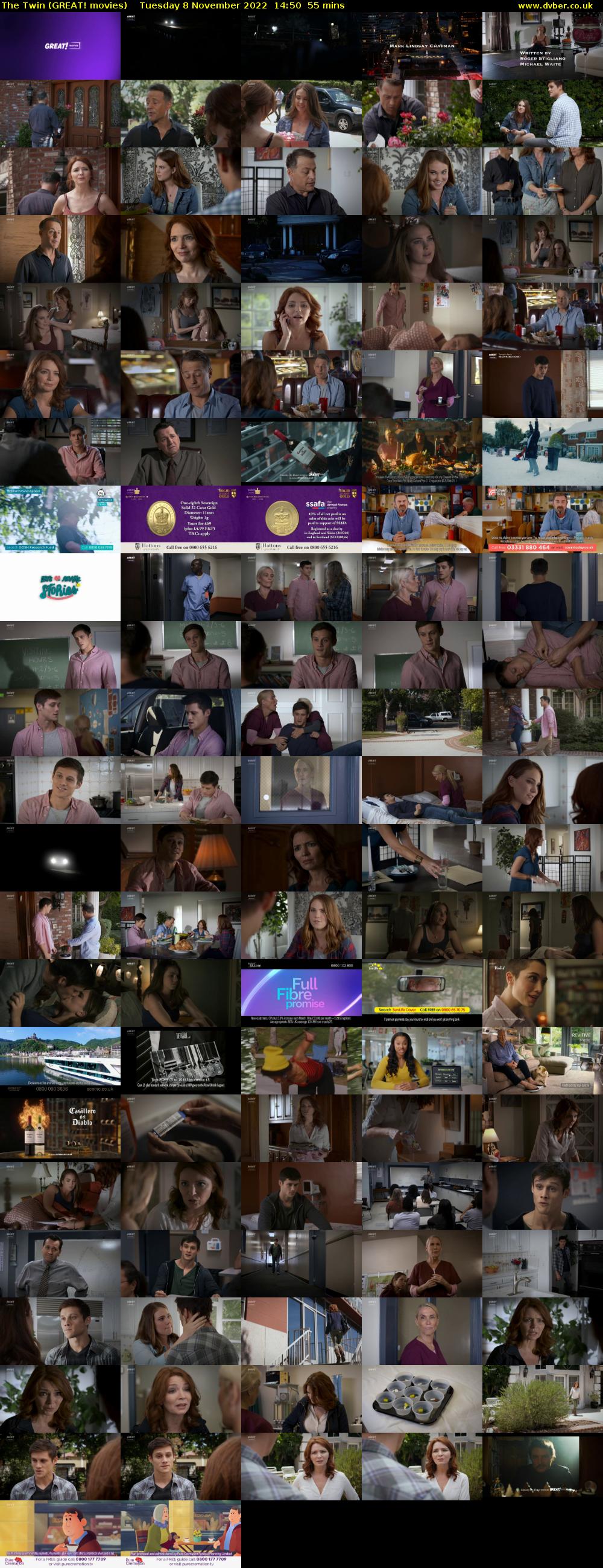 The Twin (GREAT! movies) Tuesday 8 November 2022 14:50 - 15:45