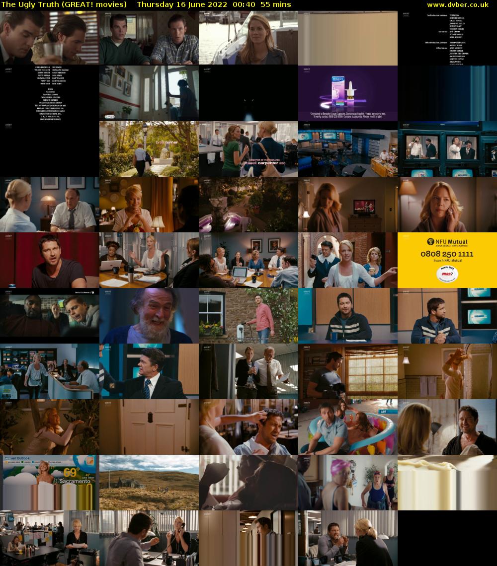 The Ugly Truth (GREAT! movies) Thursday 16 June 2022 00:40 - 01:35