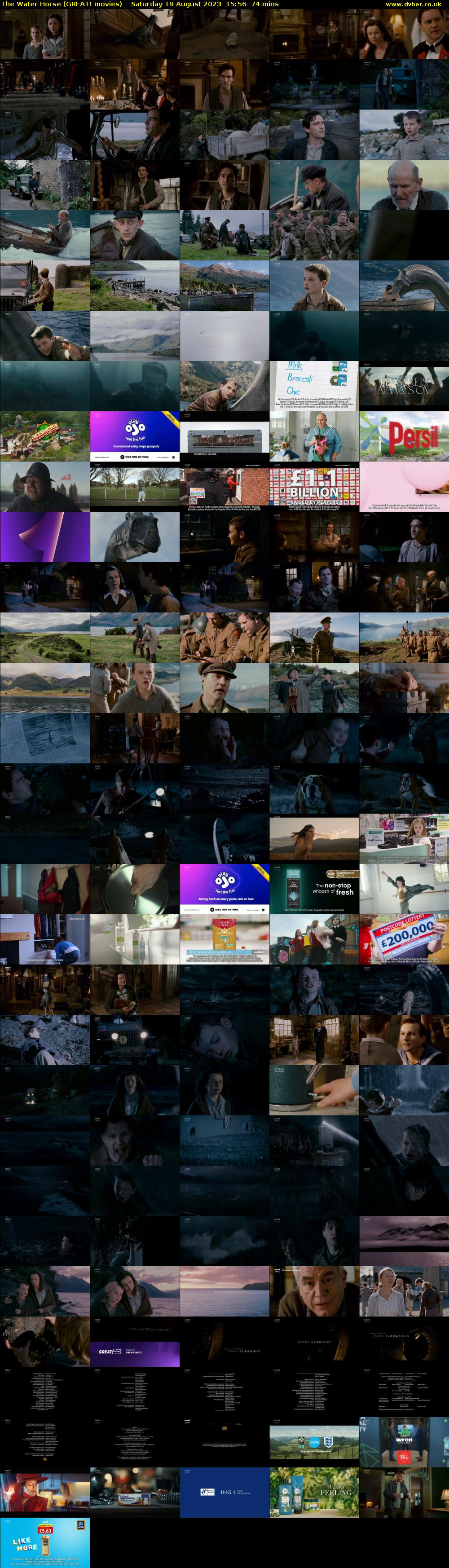 The Water Horse (GREAT! movies) Saturday 19 August 2023 15:56 - 17:10