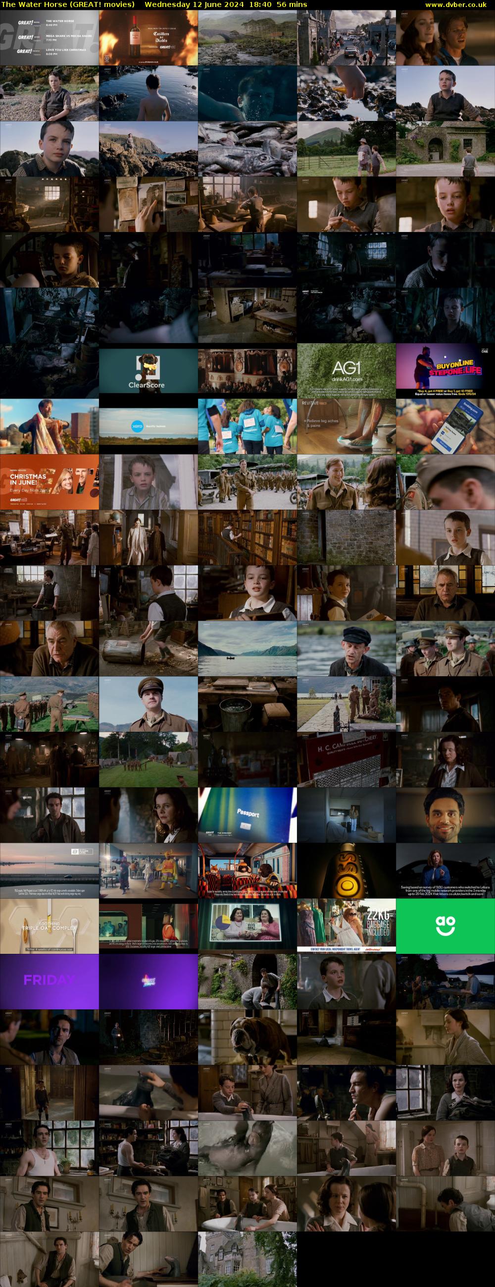 The Water Horse (GREAT! movies) Wednesday 12 June 2024 18:40 - 19:36