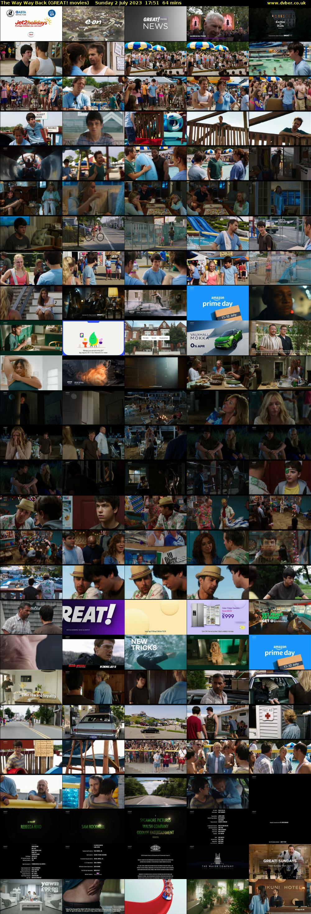 The Way Way Back (GREAT! movies) Sunday 2 July 2023 17:51 - 18:55