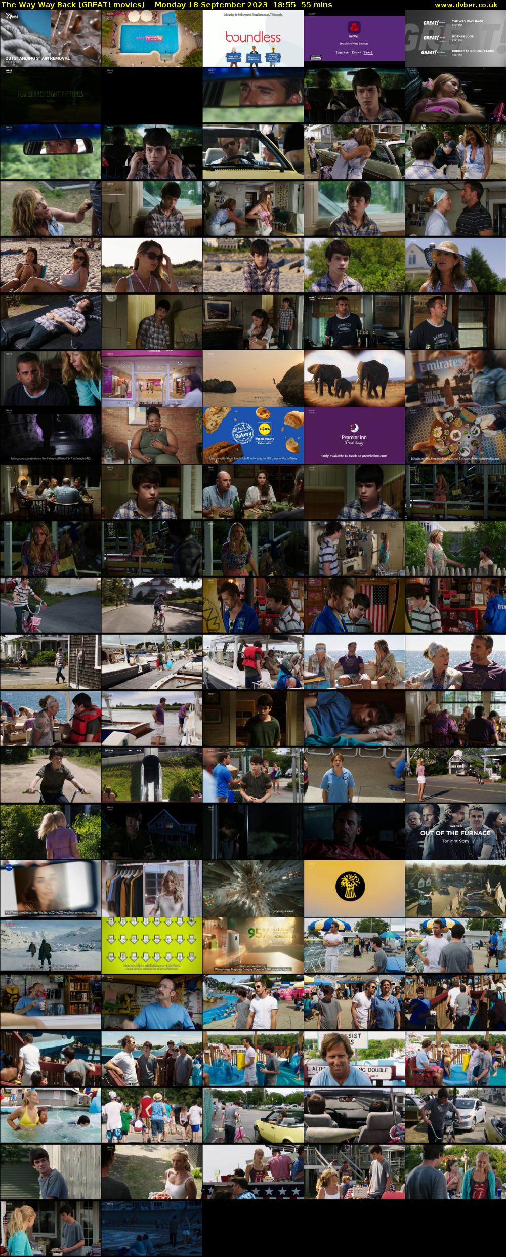 The Way Way Back (GREAT! movies) Monday 18 September 2023 18:55 - 19:50