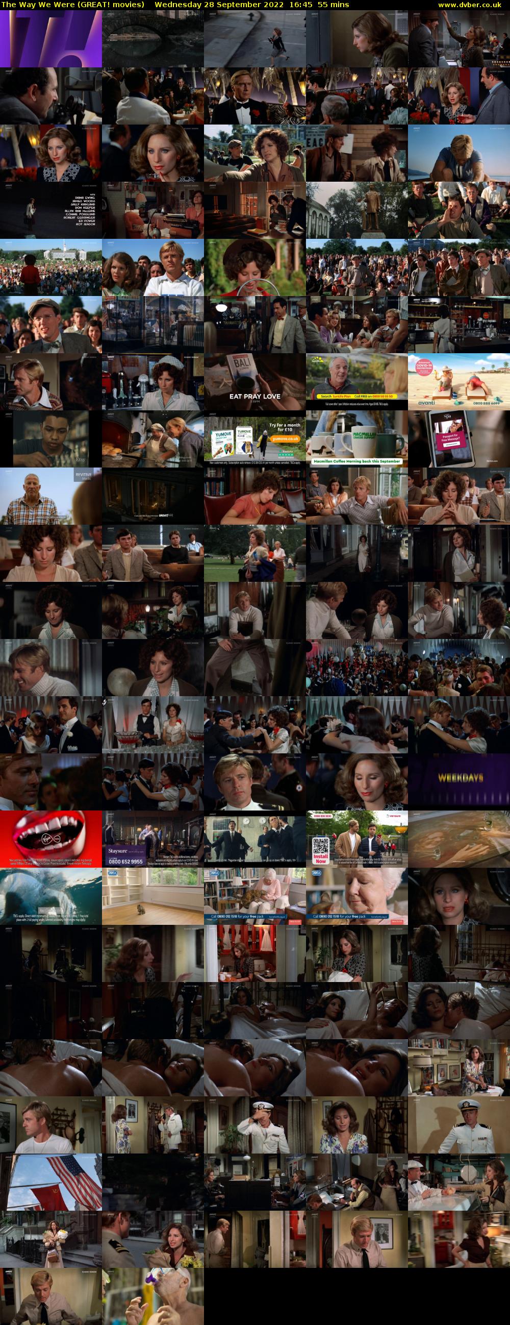 The Way We Were (GREAT! movies) Wednesday 28 September 2022 16:45 - 17:40