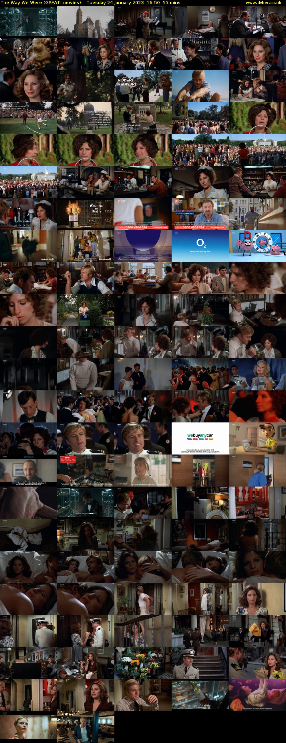 The Way We Were (GREAT! movies) Tuesday 24 January 2023 16:50 - 17:45