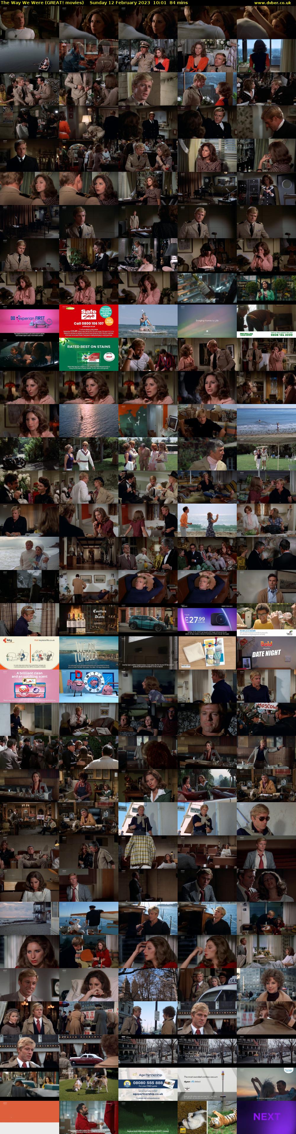 The Way We Were (GREAT! movies) Sunday 12 February 2023 10:01 - 11:25