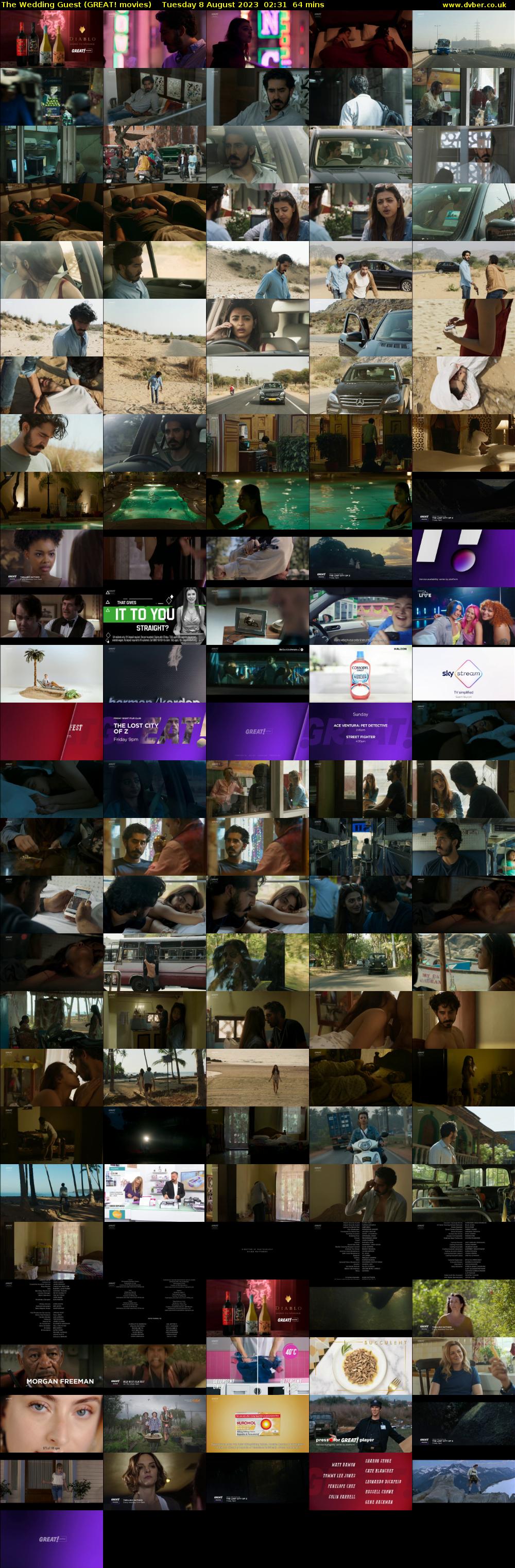 The Wedding Guest (GREAT! movies) Tuesday 8 August 2023 02:31 - 03:35