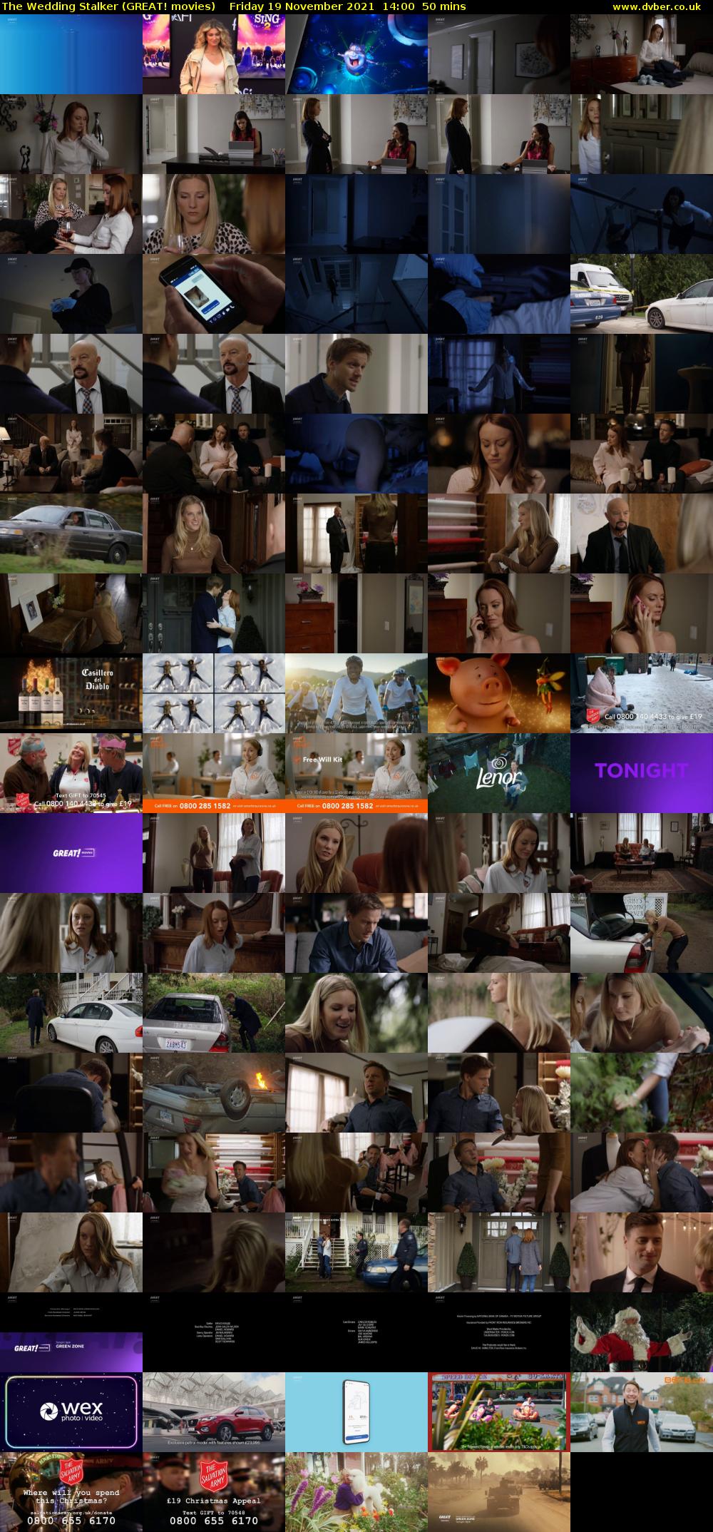 The Wedding Stalker (GREAT! movies) Friday 19 November 2021 14:00 - 14:50