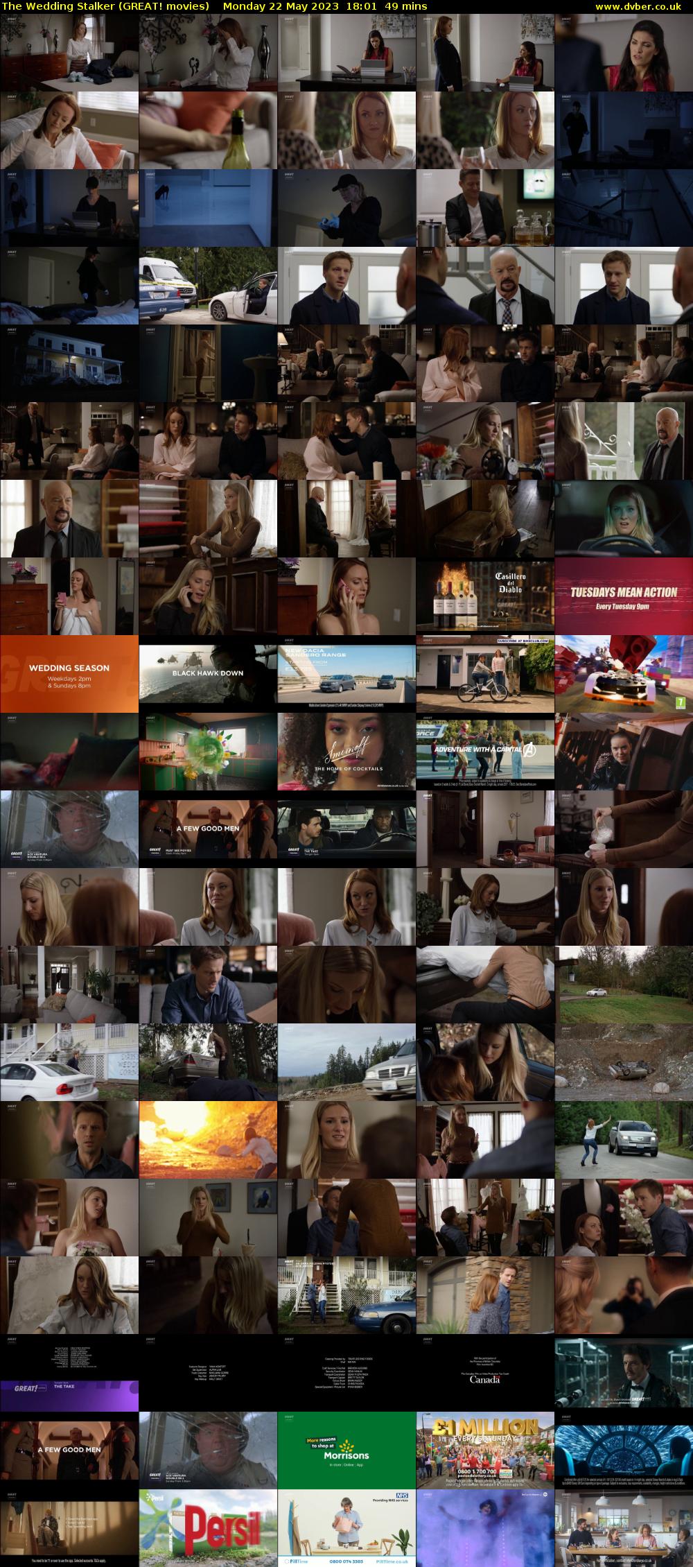 The Wedding Stalker (GREAT! movies) Monday 22 May 2023 18:01 - 18:50