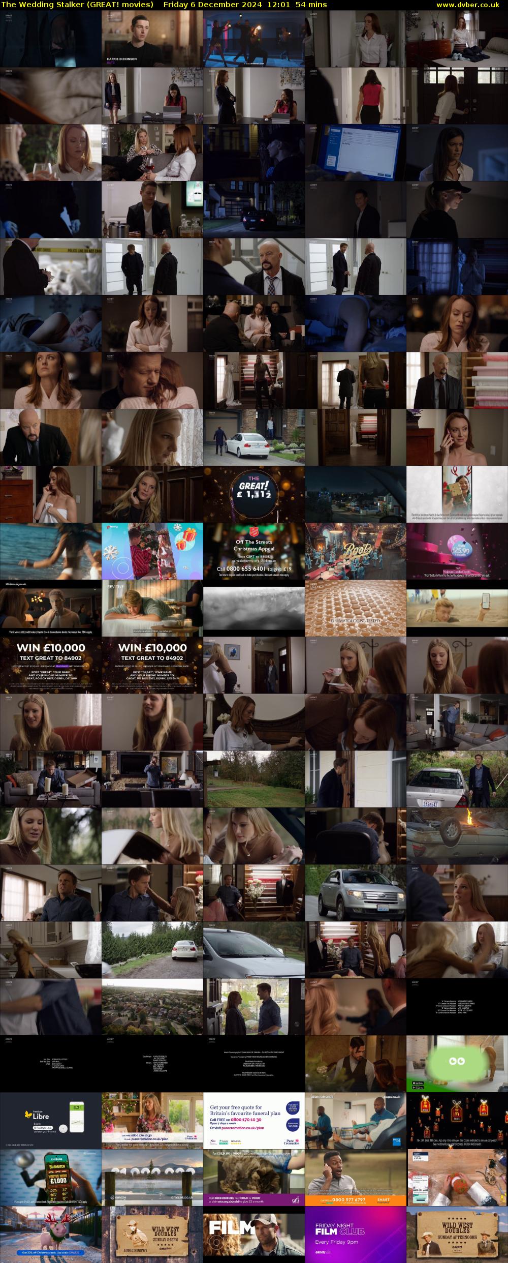 The Wedding Stalker (GREAT! movies) Friday 6 December 2024 12:01 - 12:55
