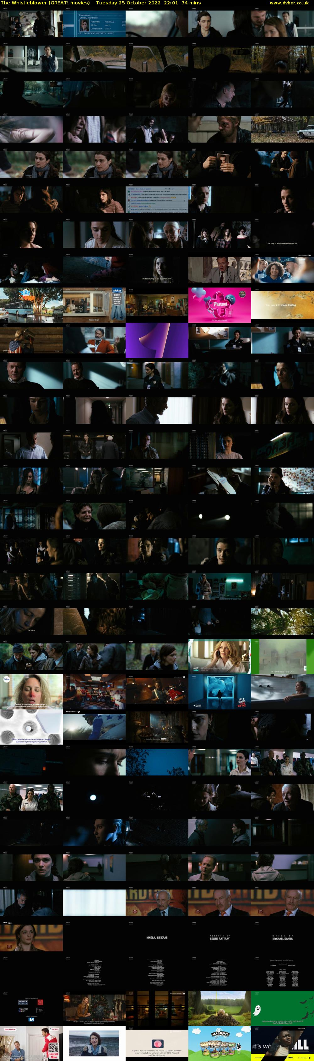 The Whistleblower (GREAT! movies) Tuesday 25 October 2022 22:01 - 23:15