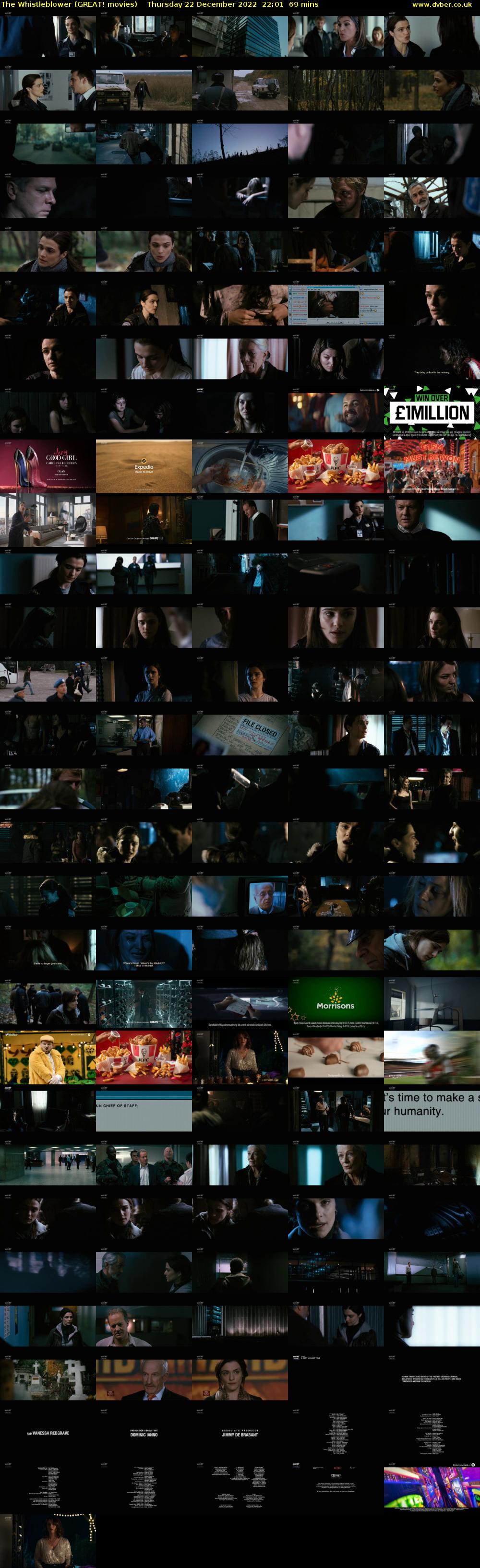 The Whistleblower (GREAT! movies) Thursday 22 December 2022 22:01 - 23:10