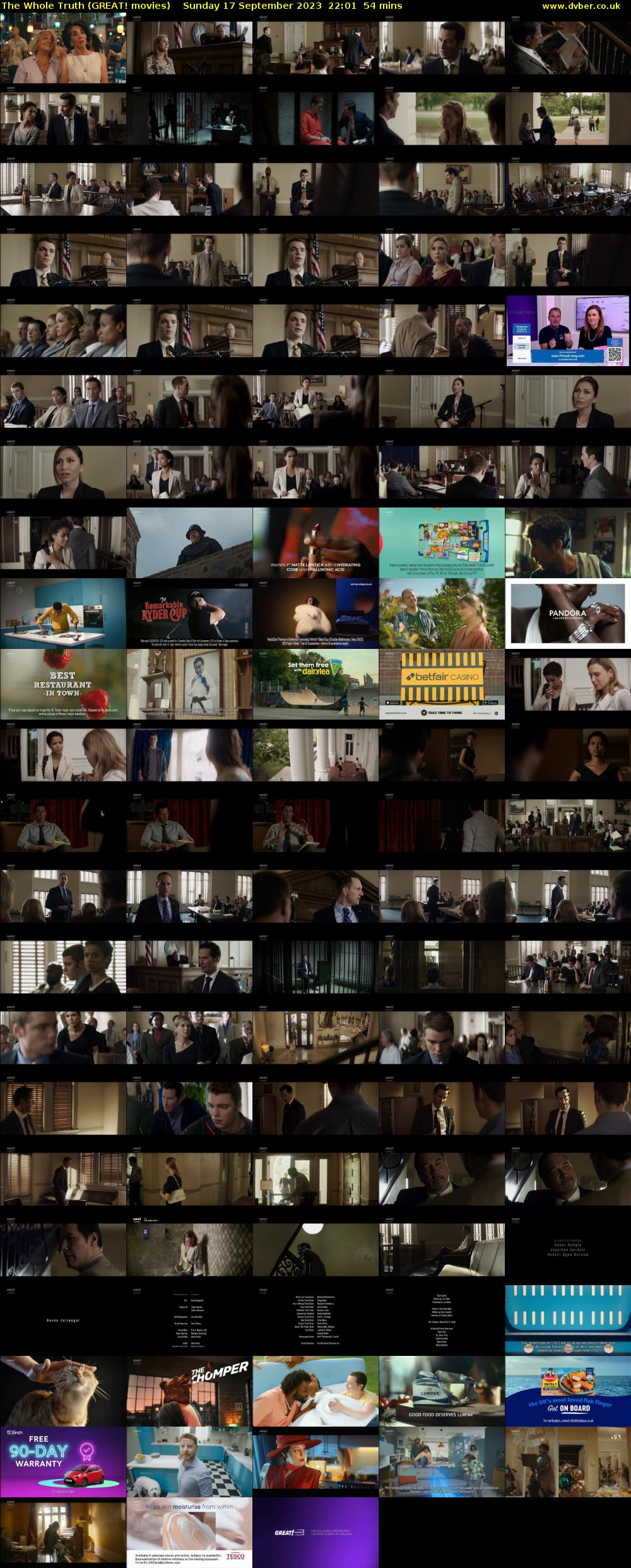 The Whole Truth (GREAT! movies) Sunday 17 September 2023 22:01 - 22:55