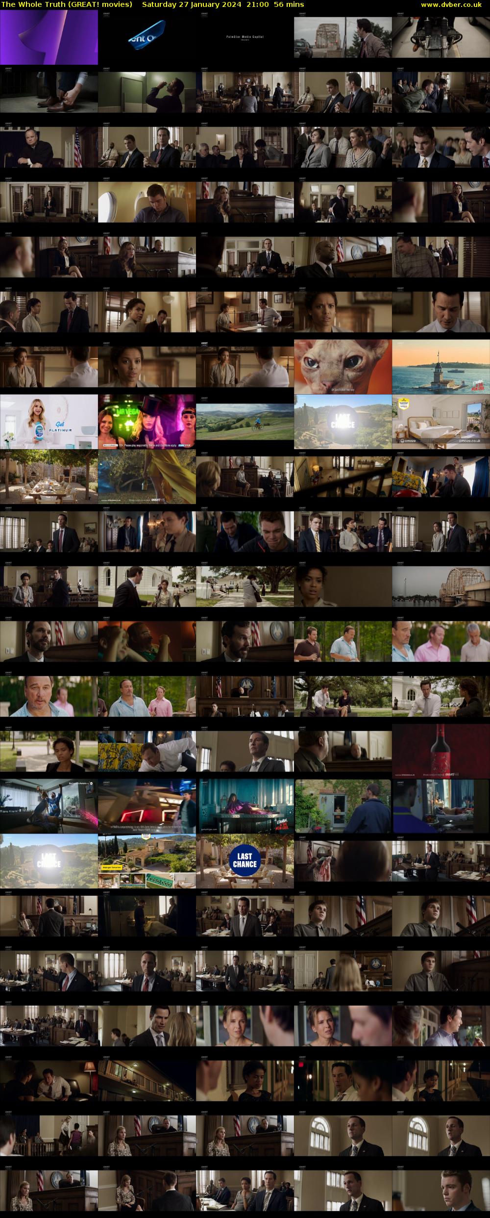 The Whole Truth (GREAT! movies) Saturday 27 January 2024 21:00 - 21:56