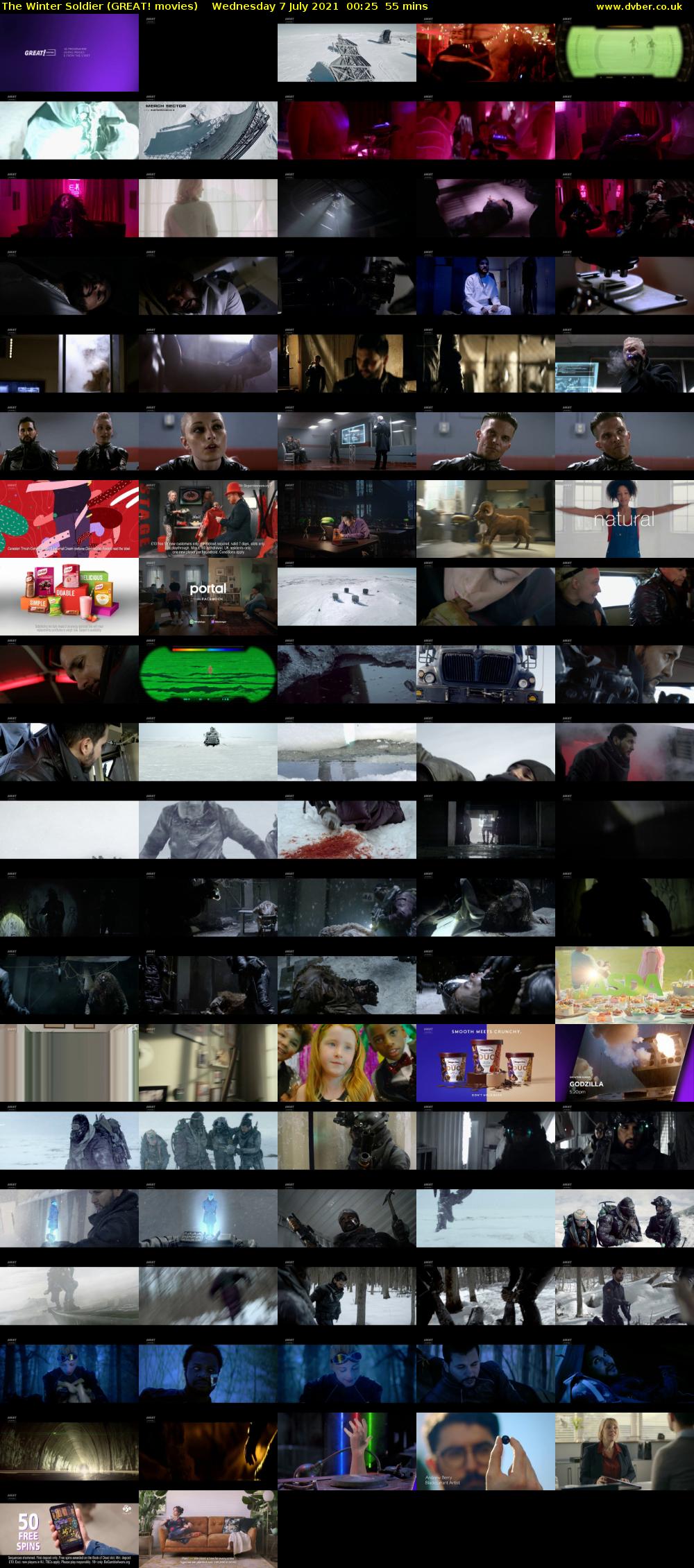 The Winter Soldier (GREAT! movies) Wednesday 7 July 2021 00:25 - 01:20
