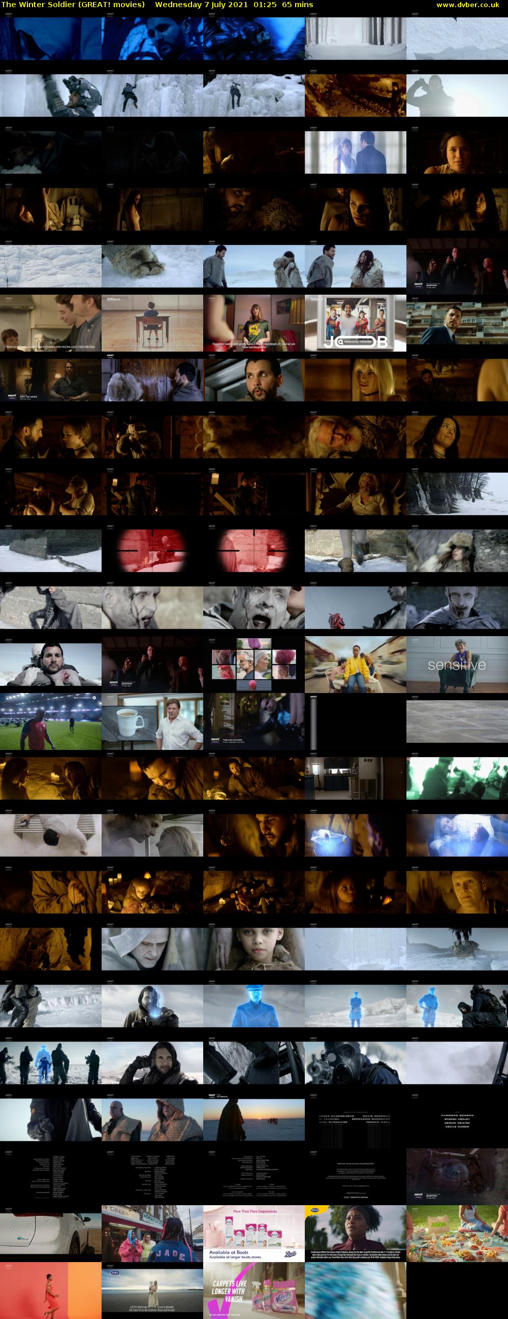 The Winter Soldier (GREAT! movies) Wednesday 7 July 2021 01:25 - 02:30