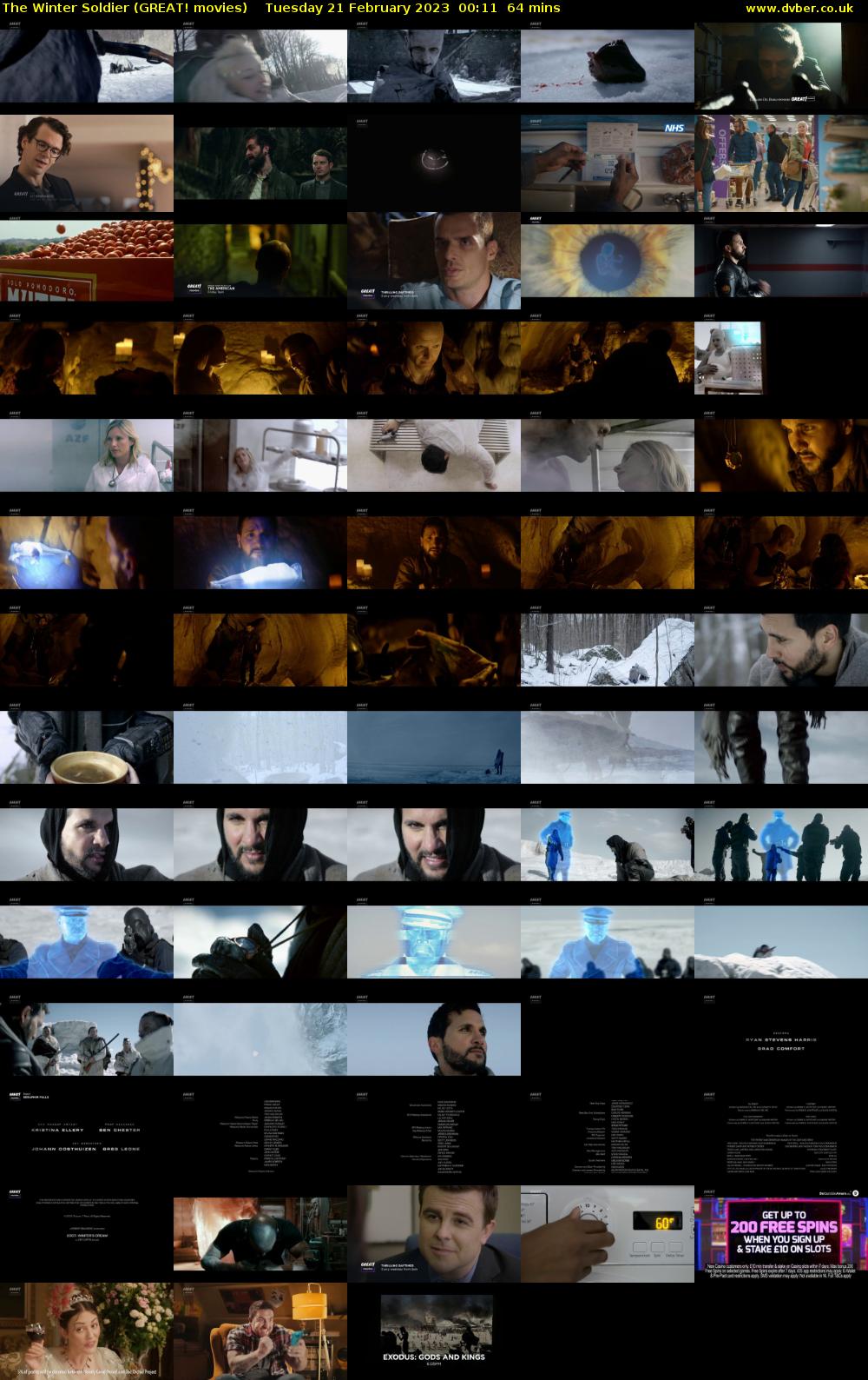 The Winter Soldier (GREAT! movies) Tuesday 21 February 2023 00:11 - 01:15