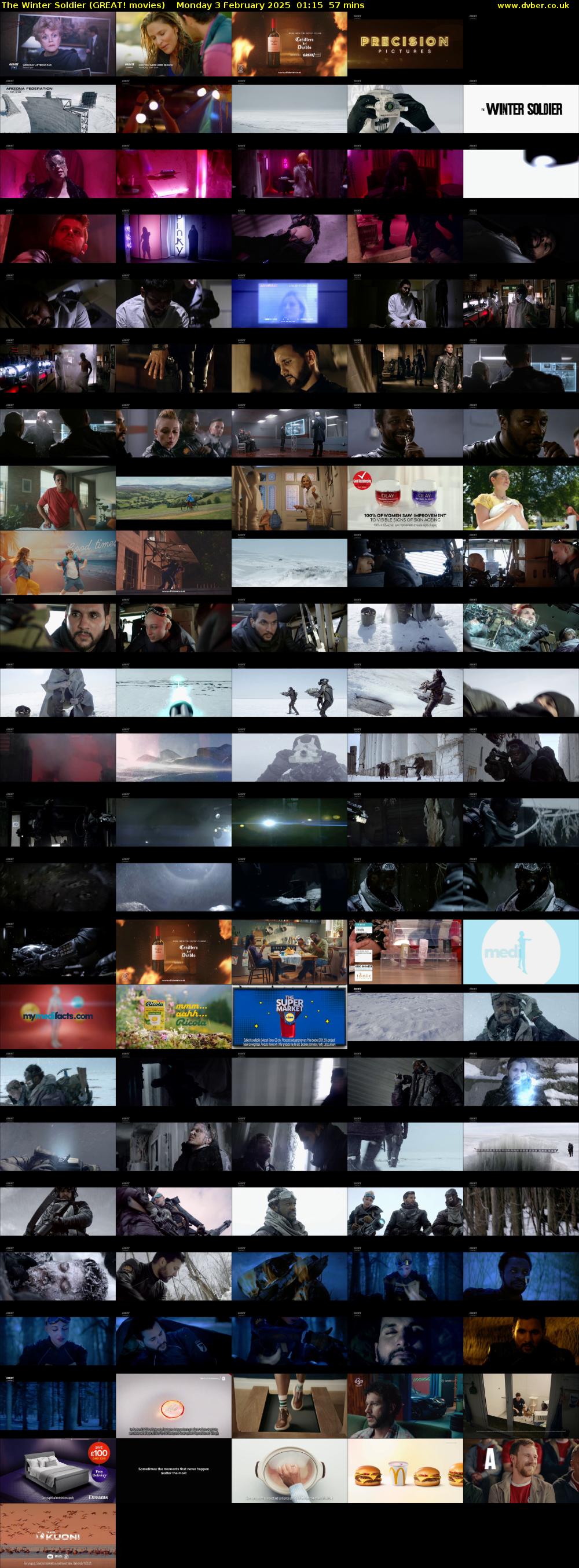 The Winter Soldier (GREAT! movies) Monday 3 February 2025 01:15 - 02:12
