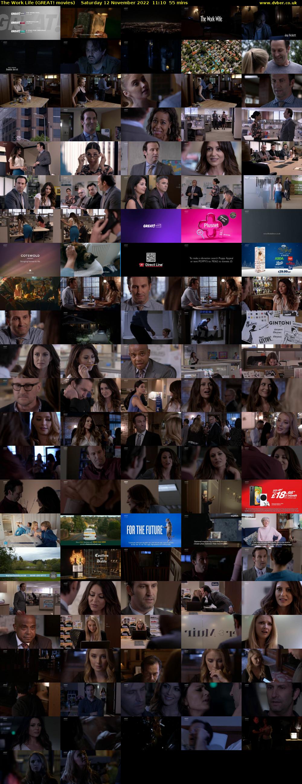 The Work Life (GREAT! movies) Saturday 12 November 2022 11:10 - 12:05
