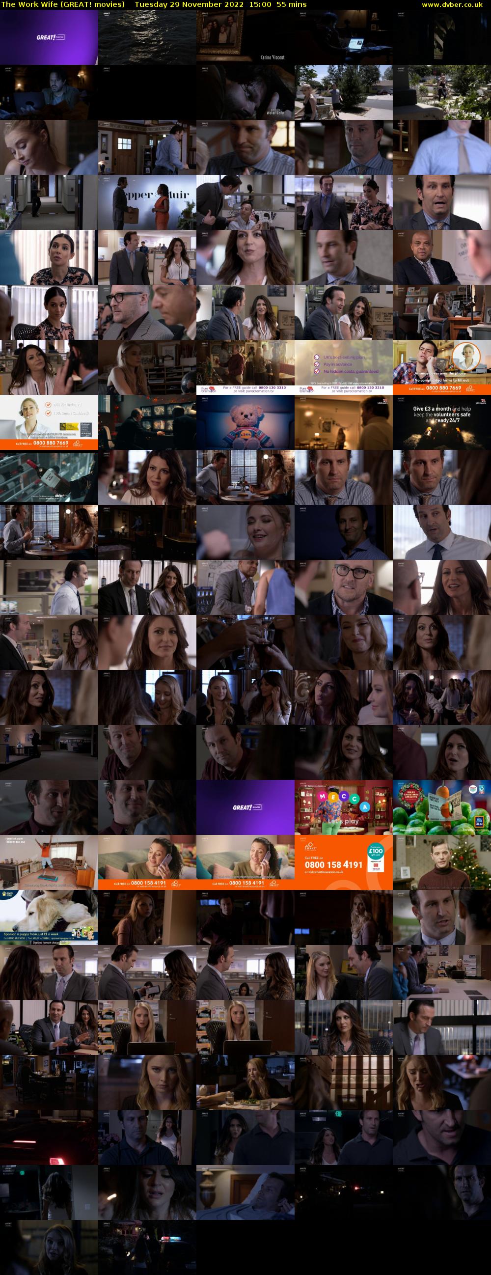 The Work Wife (GREAT! movies) Tuesday 29 November 2022 15:00 - 15:55