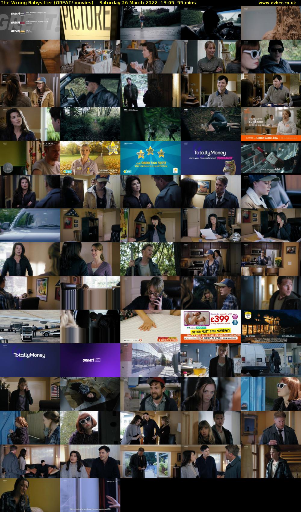 The Wrong Babysitter (GREAT! movies) Saturday 26 March 2022 13:05 - 14:00
